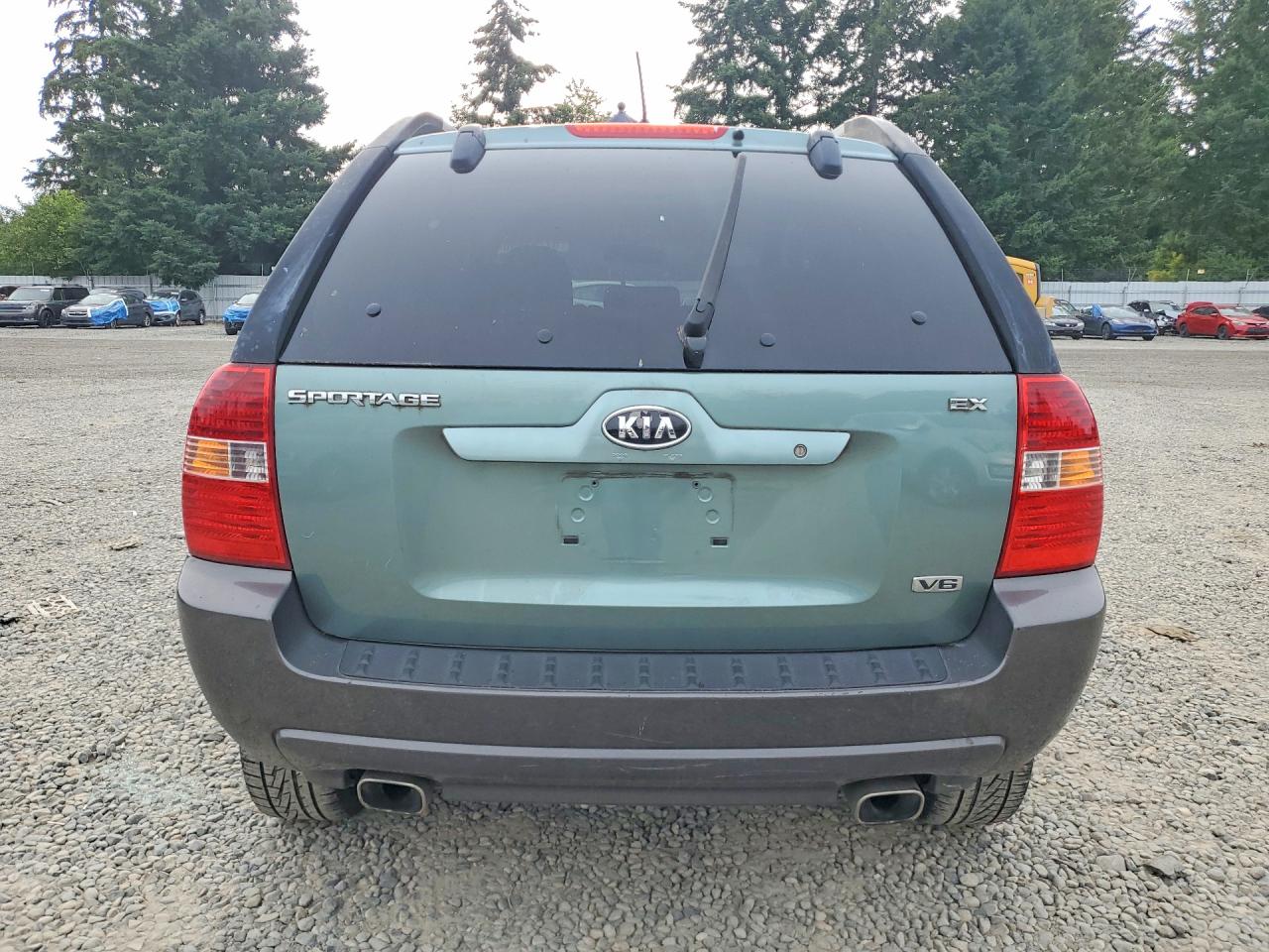 2006 Kia Sportage Lx Green vin: KNDJE723767249482