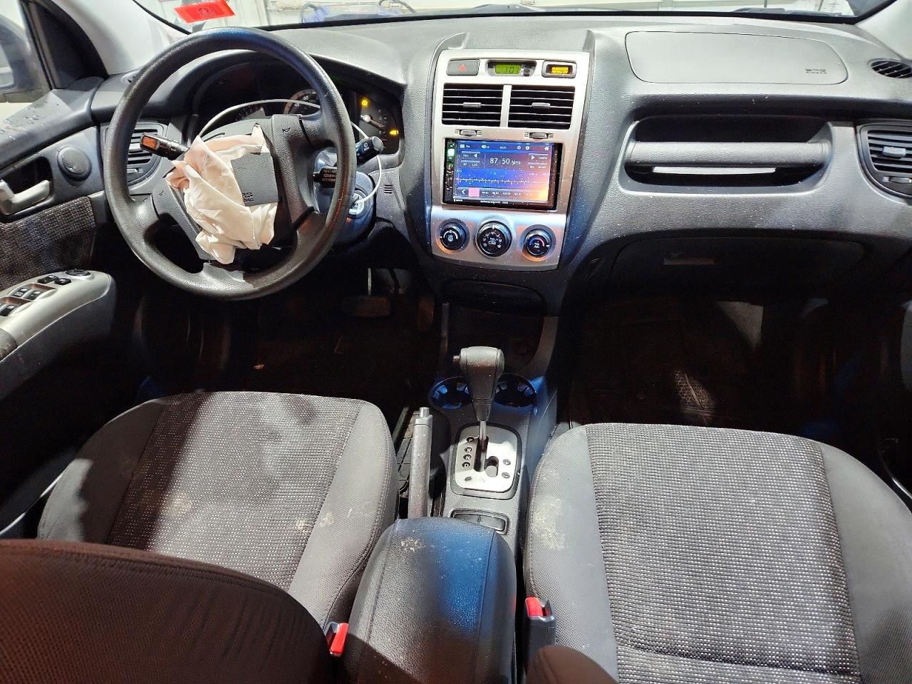2007 Kia Sportage Lx Black vin: KNDJE723777430227