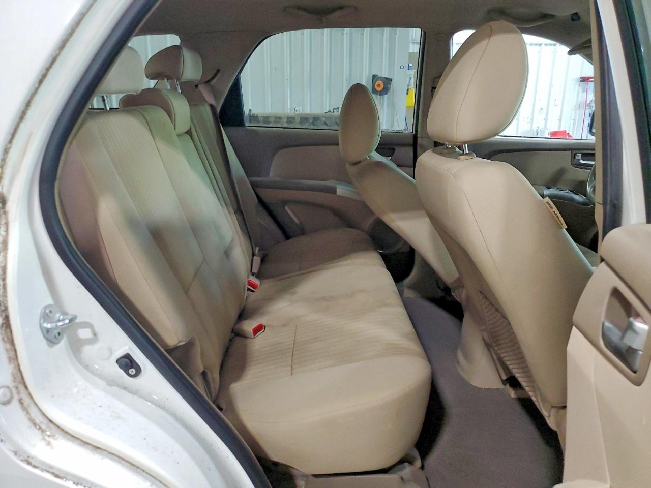 2009 Kia Sportage Lx/ex White vin: KNDJE723797560141
