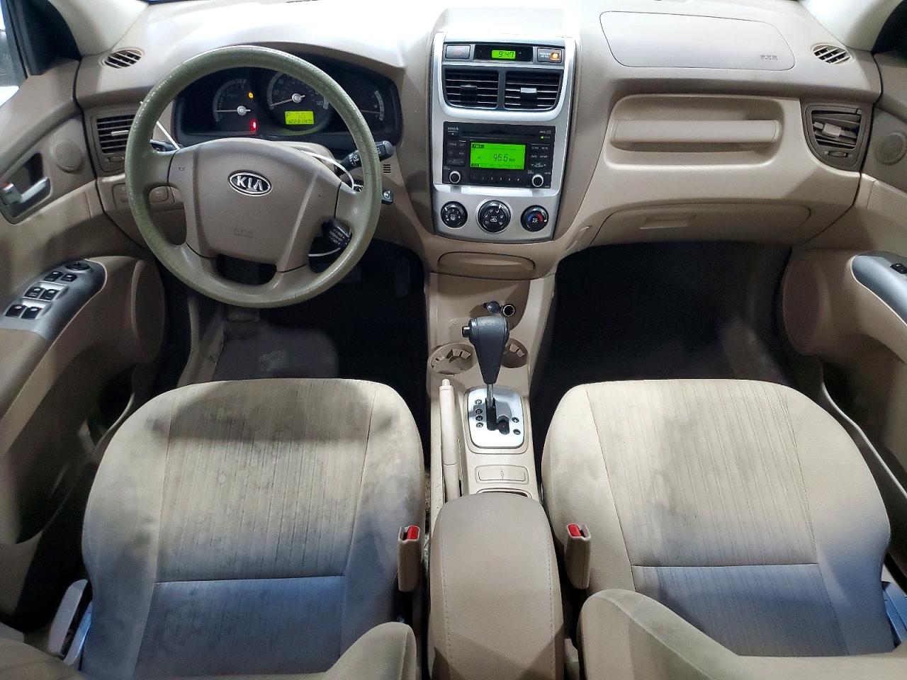 2009 Kia Sportage Lx/ex White vin: KNDJE723797560141