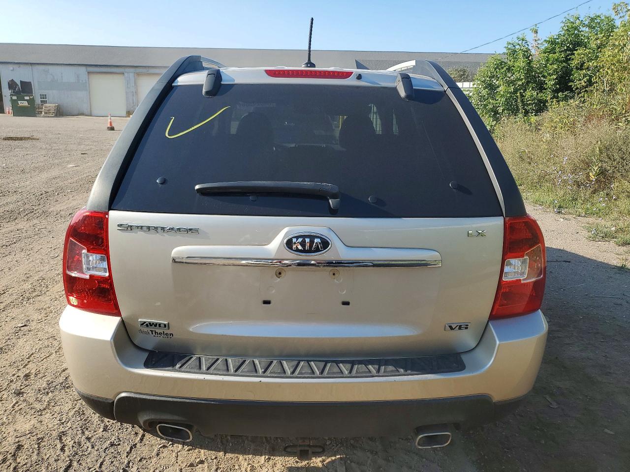 2009 Kia Sportage Lx Silver vin: KNDJE723797635257