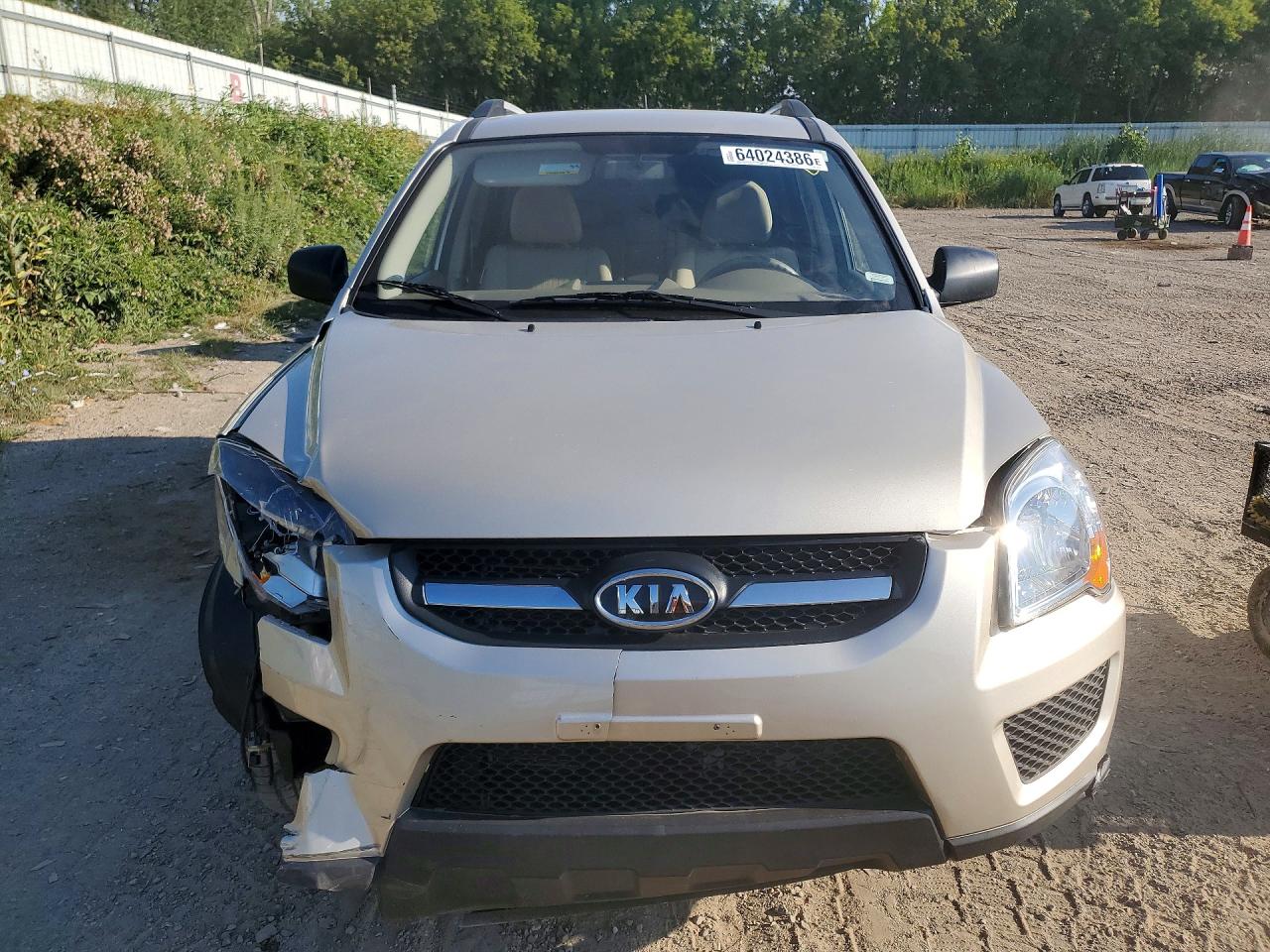 2009 Kia Sportage Lx Silver vin: KNDJE723797635257