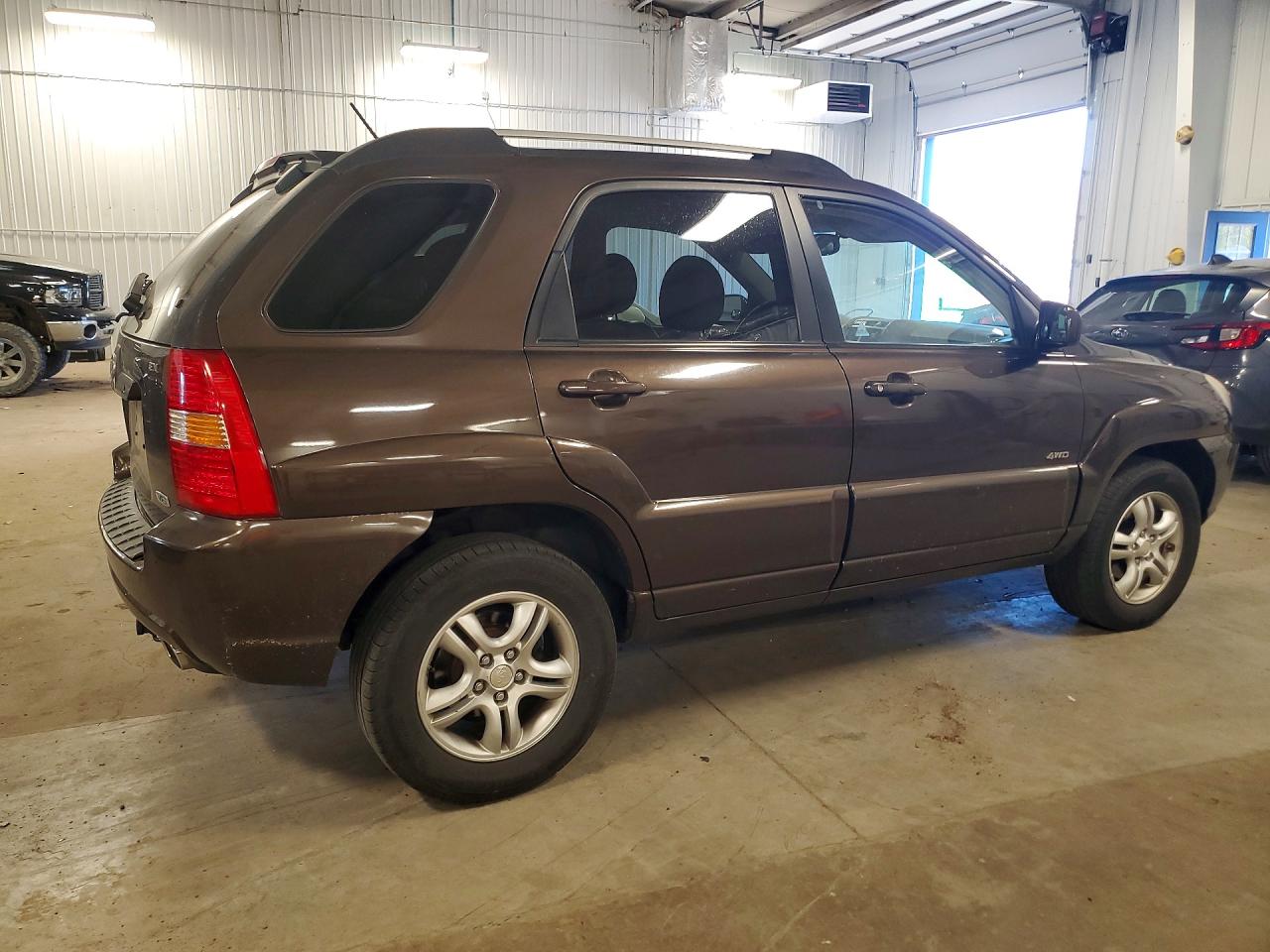2006 Kia Sportage Lx Brown vin: KNDJE723867189731
