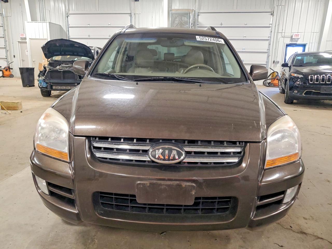2006 Kia Sportage Lx Brown vin: KNDJE723867189731