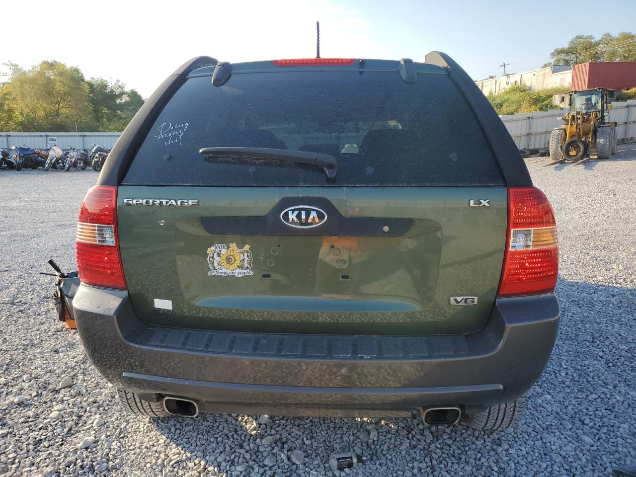 2006 Kia New Sportage Green vin: KNDJE723867201442