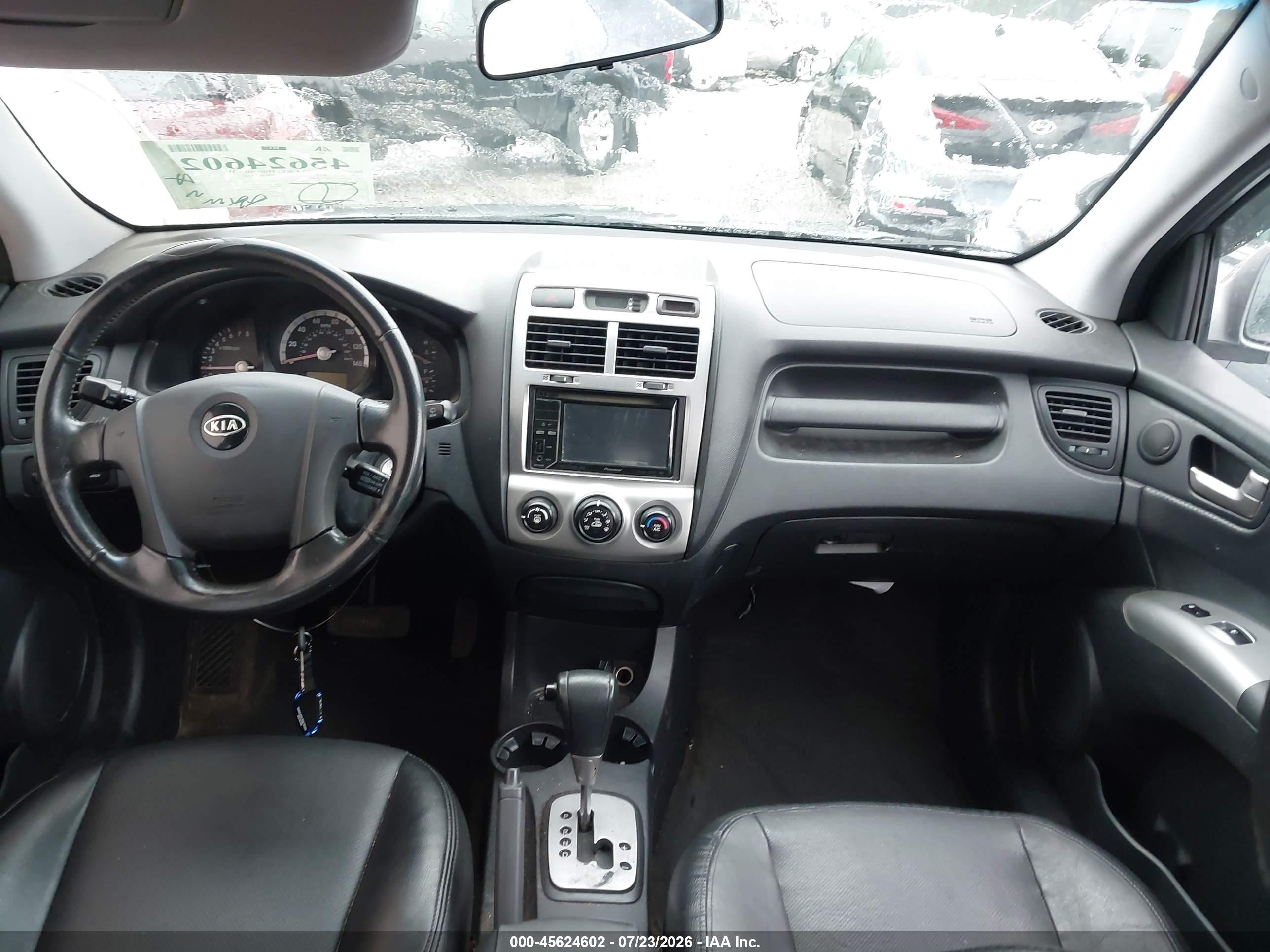 2006 Kia Sportage Ex V6/lx V6 Gray vin: KNDJE723867249488
