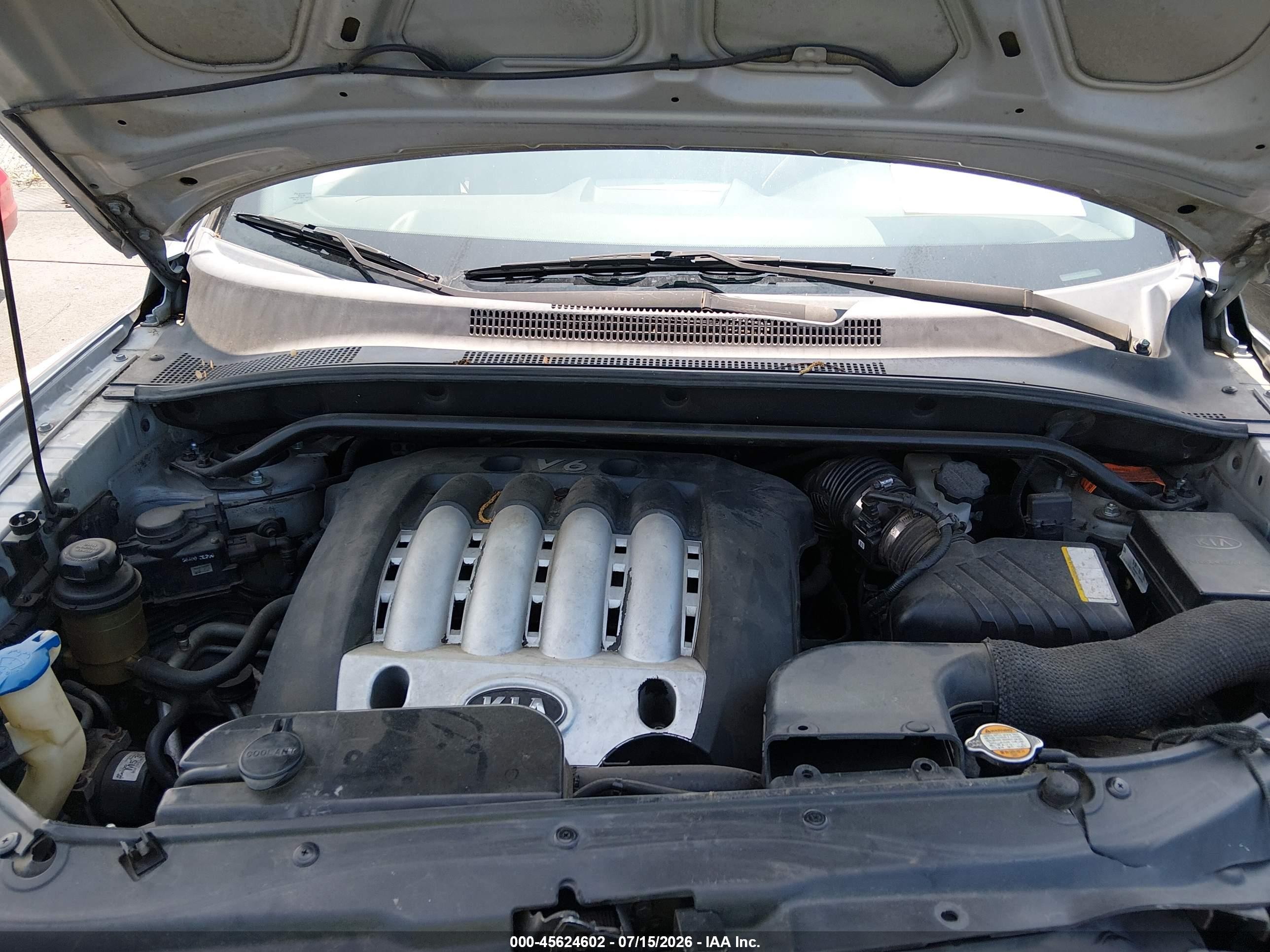 2006 Kia Sportage Ex V6/lx V6 Gray vin: KNDJE723867249488