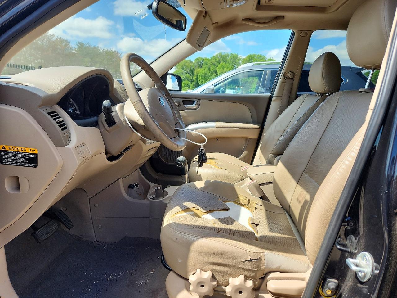 2008 Kia Sportage Lx Black vin: KNDJE723887487702