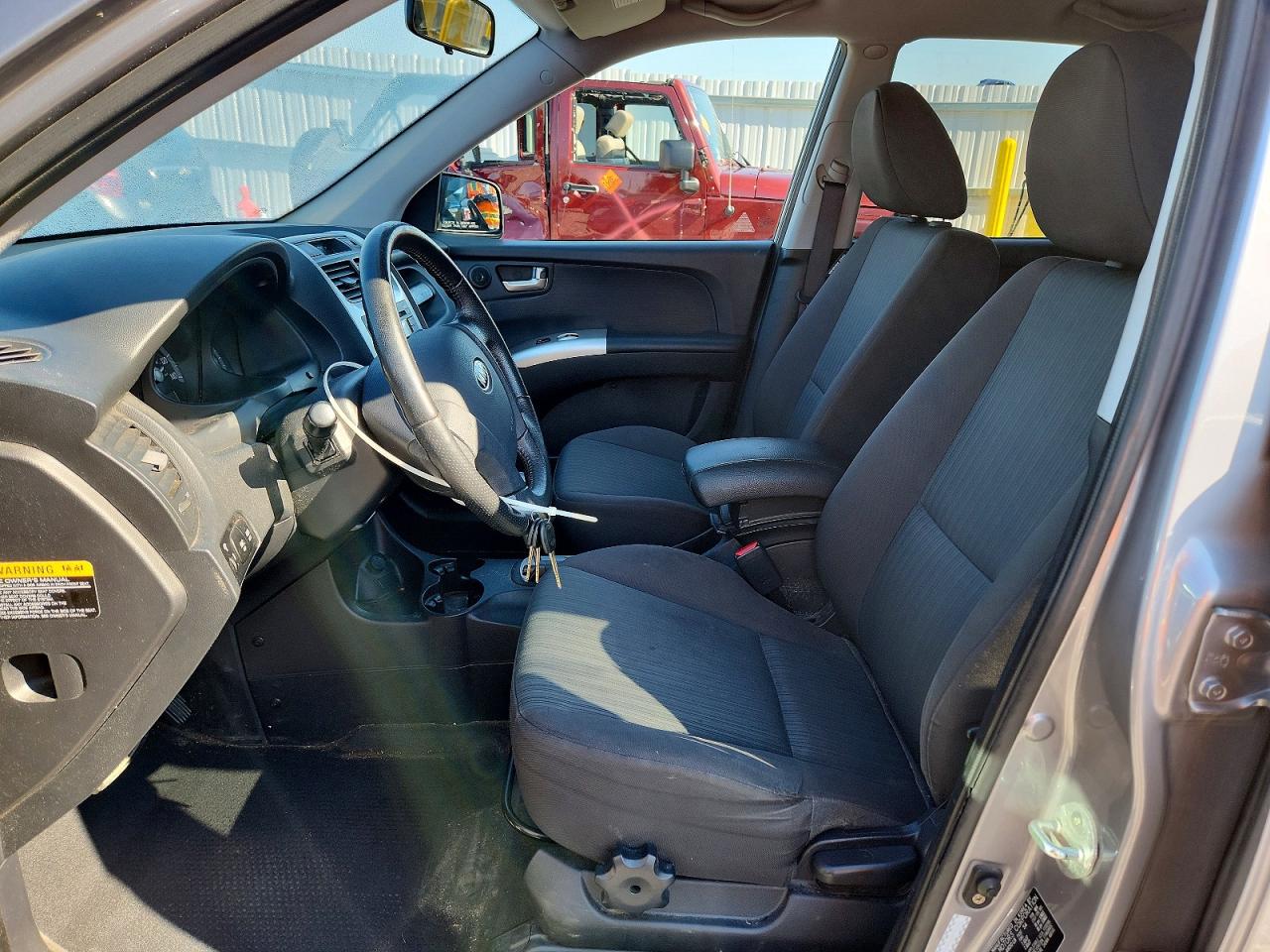 2009 Kia Sportage Lx/ex Silver vin: KNDJE723897654450