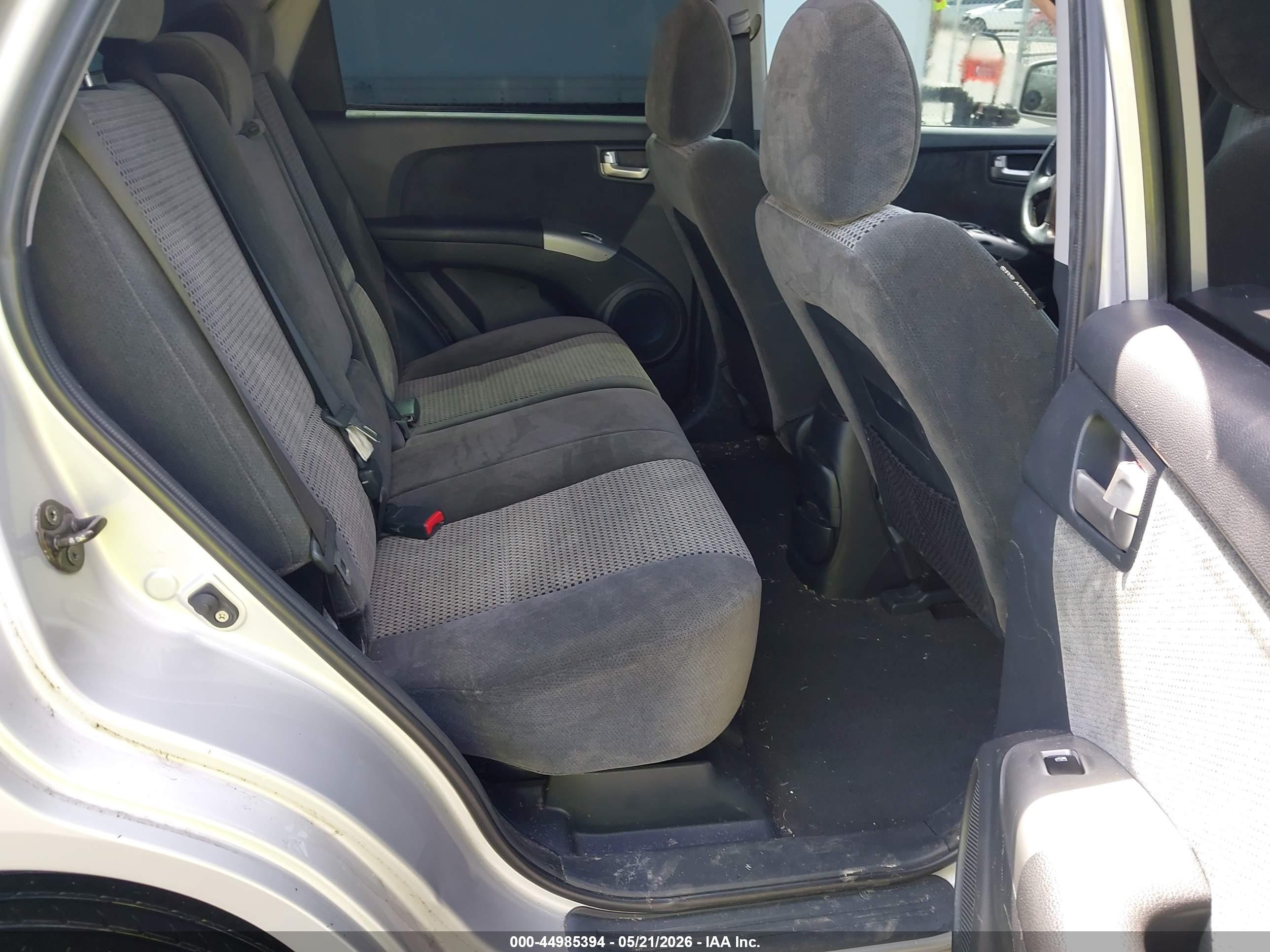 2005 Kia Sportage Ex V6/lx V6 Silver vin: KNDJE723957068253