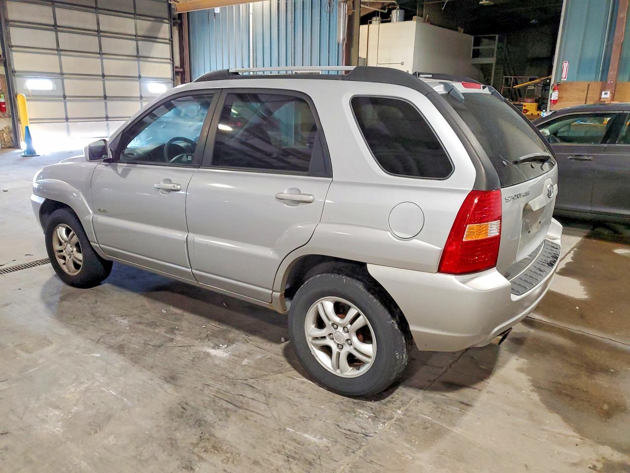 2005 Kia Sportage Lx Silver vin: KNDJE723957073243