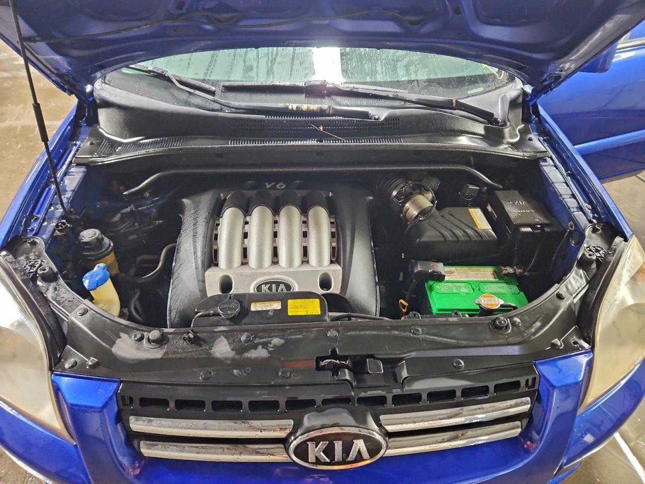 2006 Kia New Sportage Blue vin: KNDJE723967171853