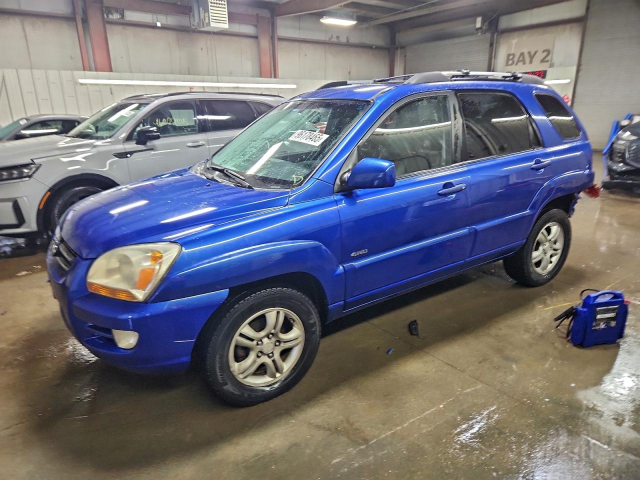2006 Kia New Sportage Blue vin: KNDJE723967171853