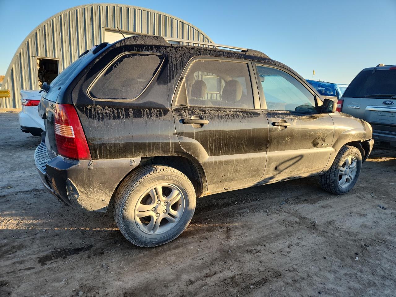 2006 Kia New Sportage Blue vin: KNDJE723967195683