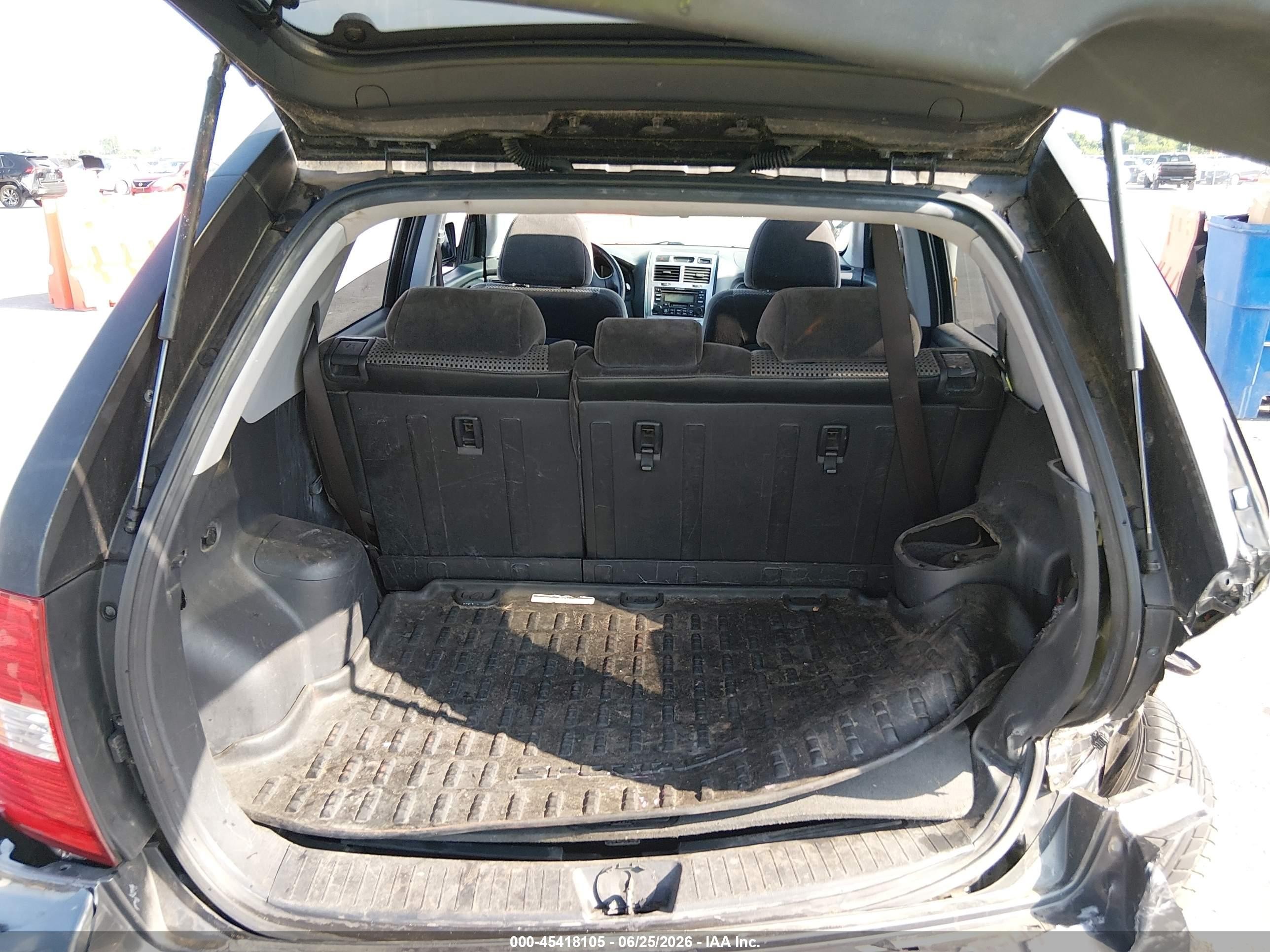 2006 Kia Sportage Ex V6/lx V6 Black vin: KNDJE723967228858