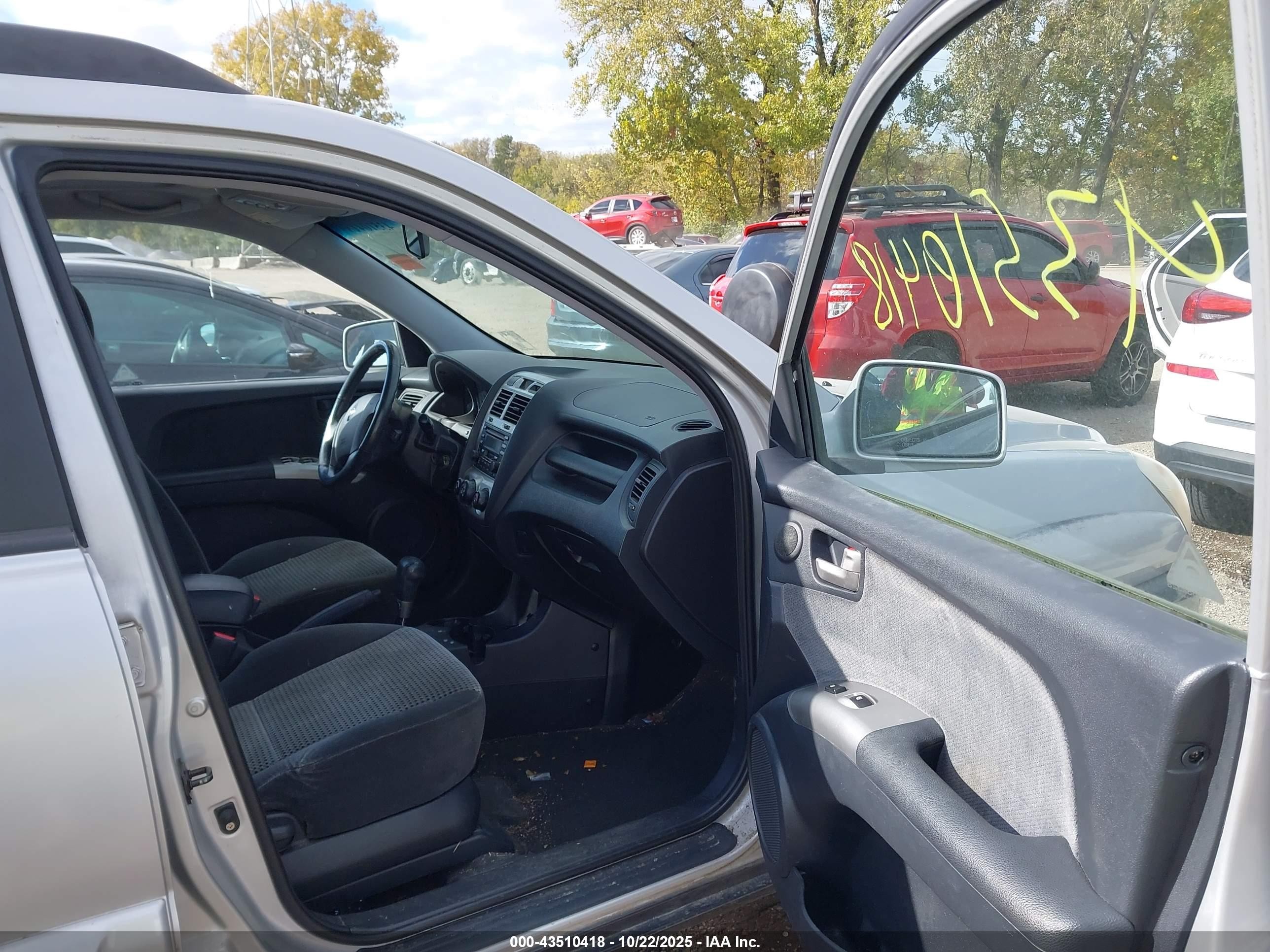 2006 Kia Sportage Ex V6/lx V6 Серый vin: KNDJE723967250987
