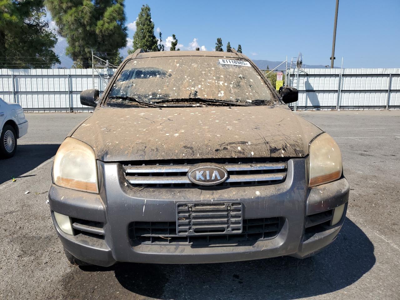 2006 Kia New Sportage Черный vin: KNDJE723967266753