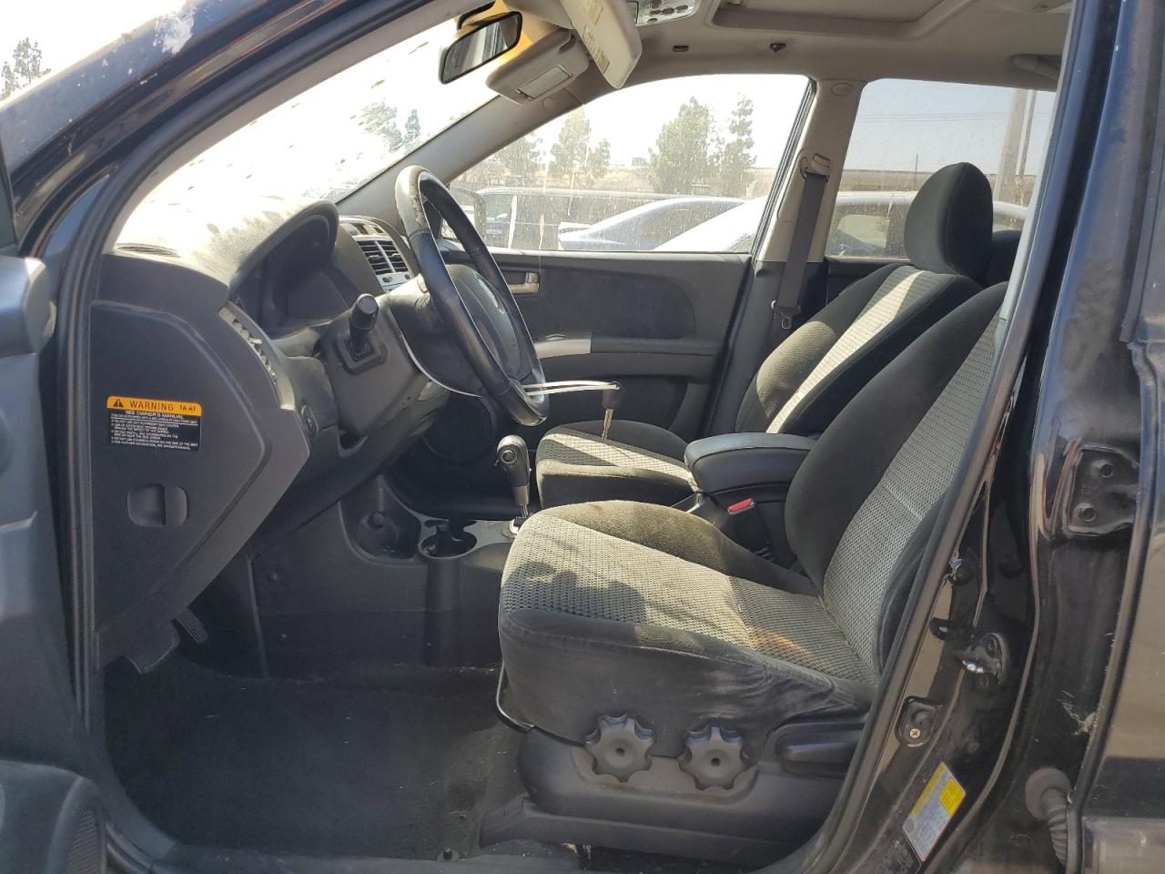 2006 Kia New Sportage Черный vin: KNDJE723967266753