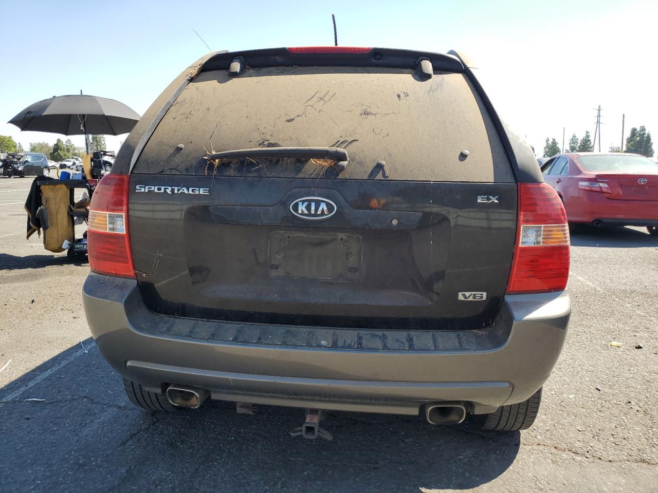 2006 Kia New Sportage Черный vin: KNDJE723967266753