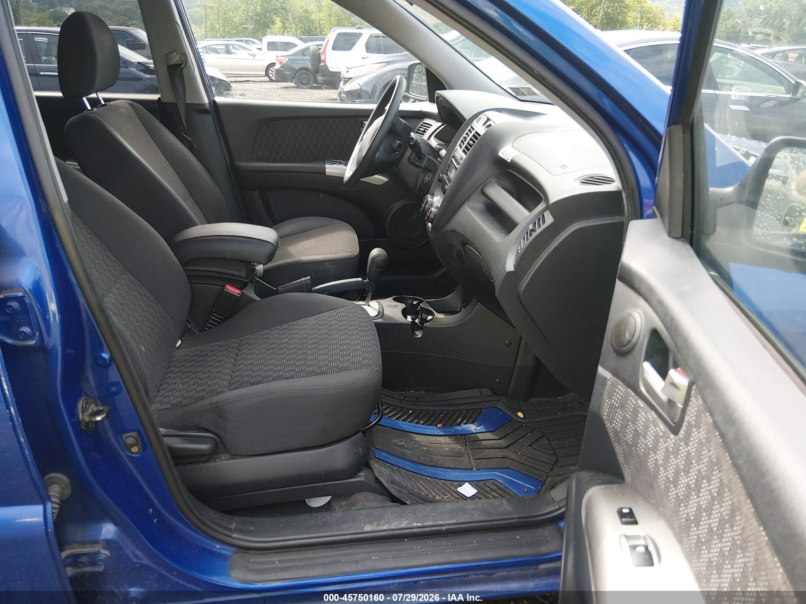 2007 Kia Sportage Lx V6 Синий vin: KNDJE723977333983