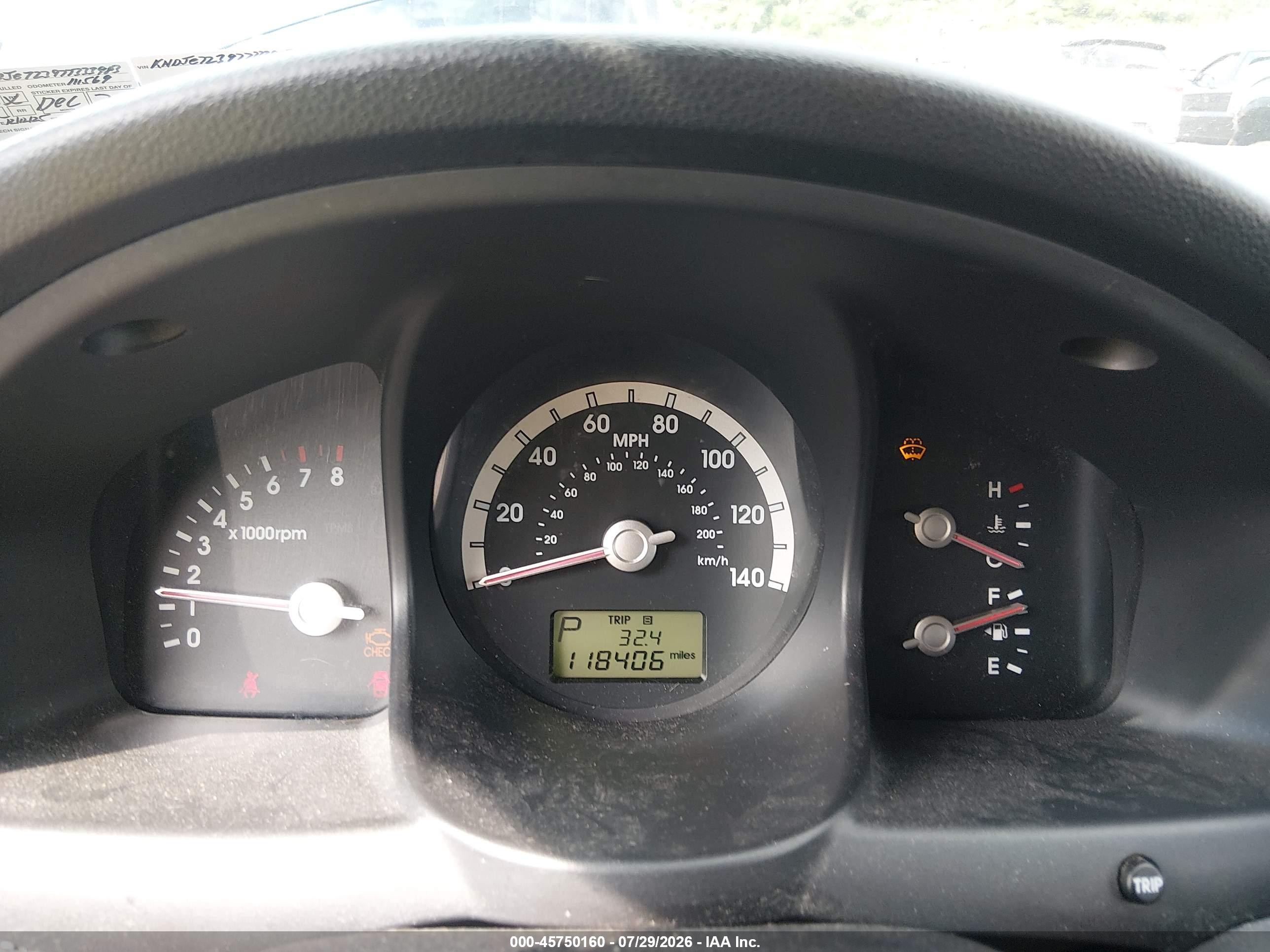 2007 Kia Sportage Lx V6 Синий vin: KNDJE723977333983