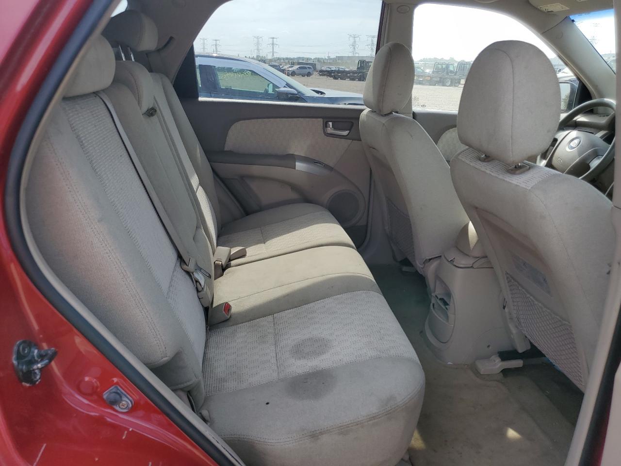 2005 Kia New Sportage Red vin: KNDJE723X57096448