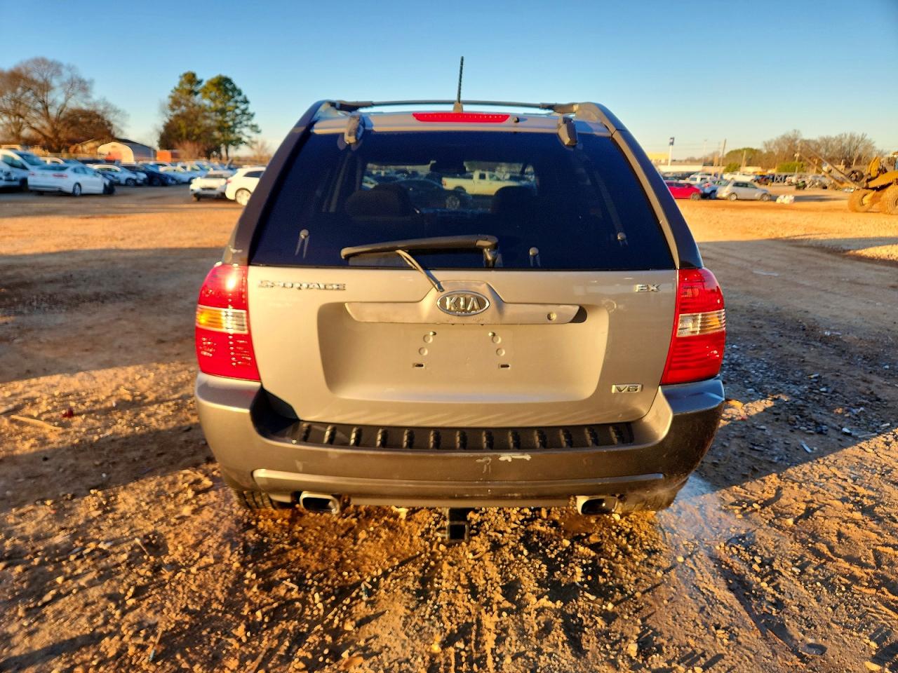 2006 Kia Sportage Lx Gray vin: KNDJE723X67166810