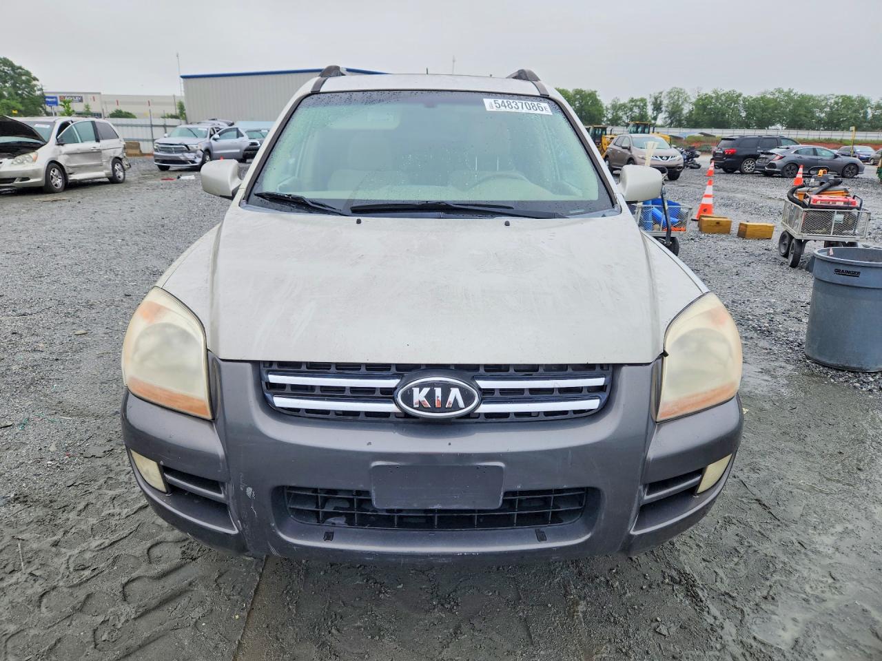2006 Kia Sportage Lx Серебряный vin: KNDJE723X67214581