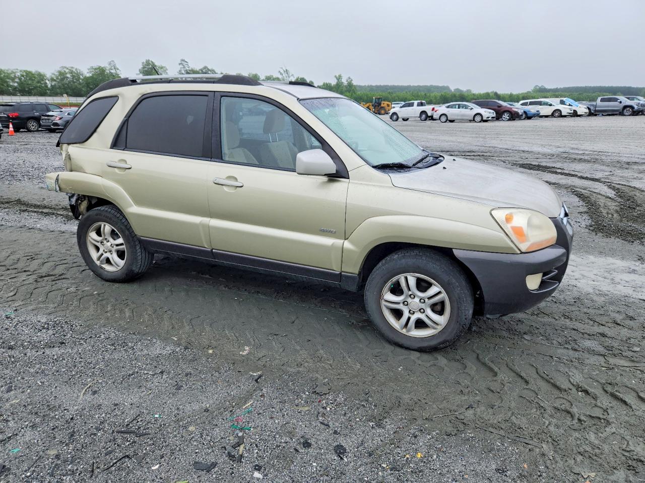 2006 Kia Sportage Lx Серебряный vin: KNDJE723X67214581