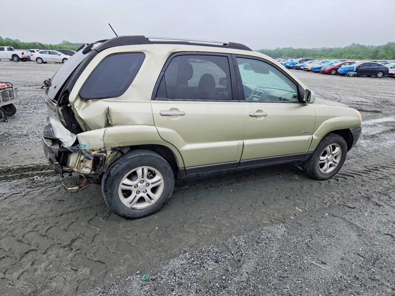 2006 Kia Sportage Lx Серебряный vin: KNDJE723X67214581