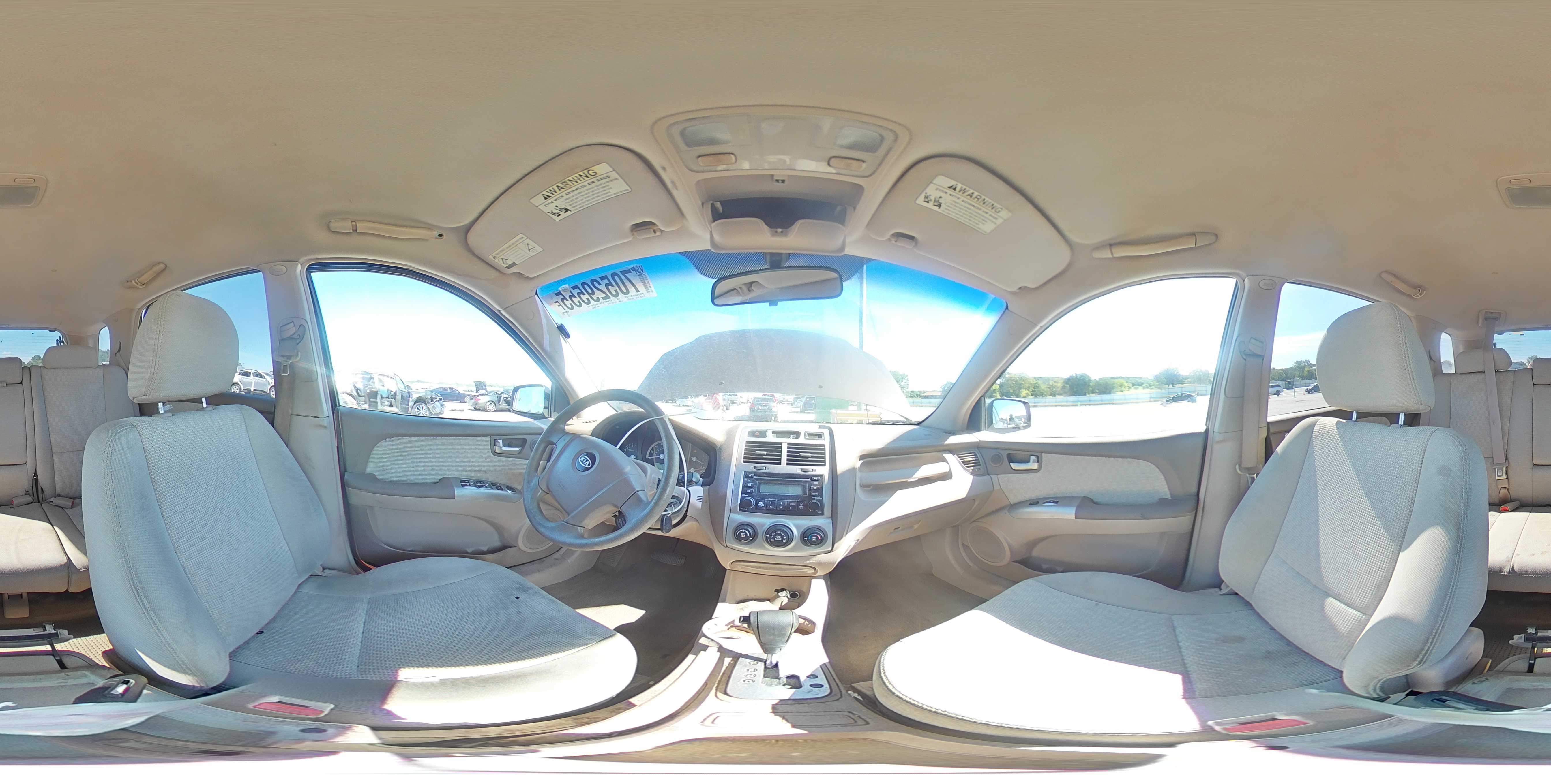 2006 Kia New Sportage Коричневый vin: KNDJE723X67228044