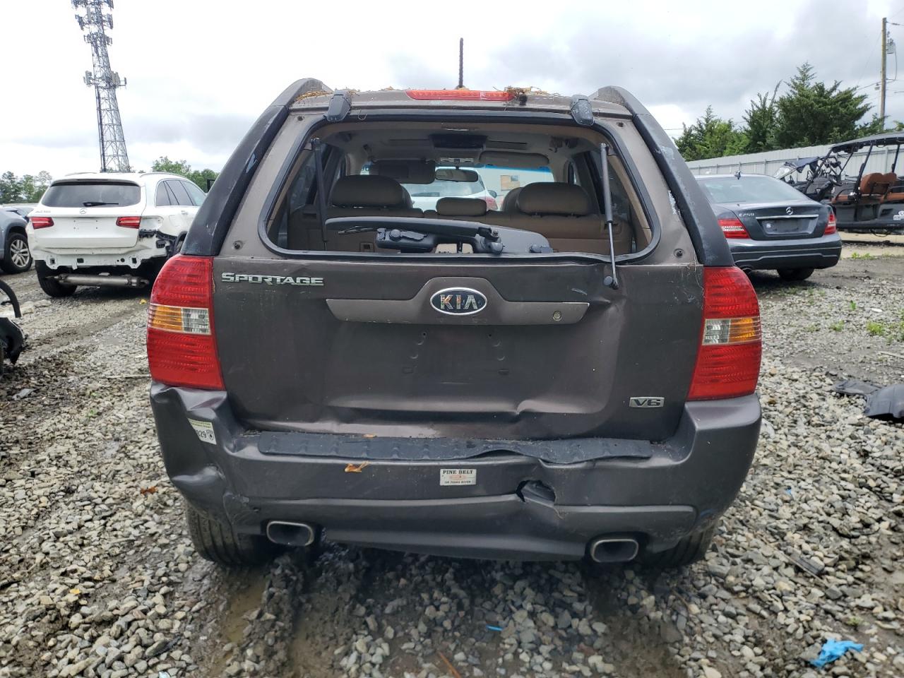 2006 Kia New Sportage Brown vin: KNDJE723X67233079