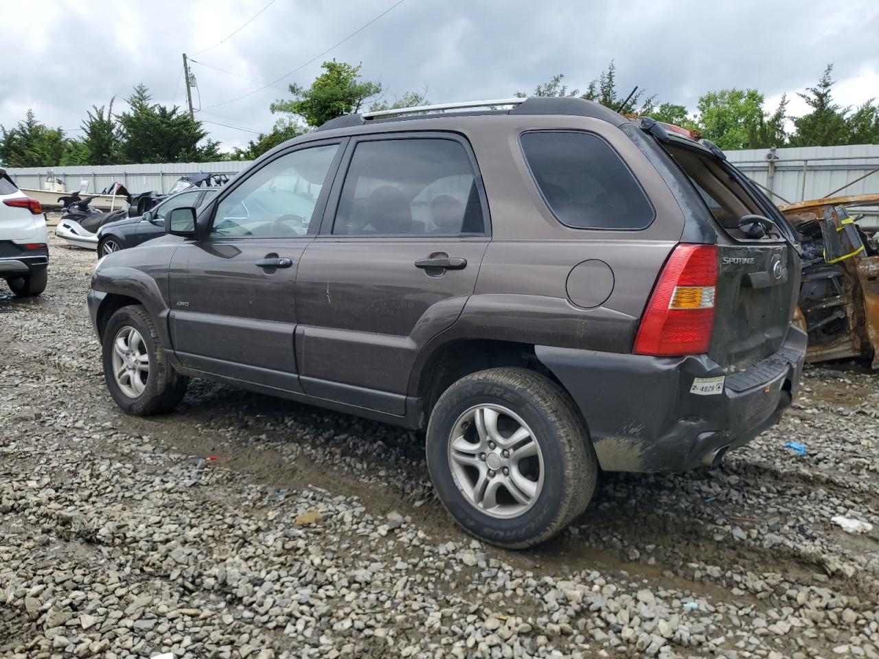 2006 Kia New Sportage Brown vin: KNDJE723X67233079