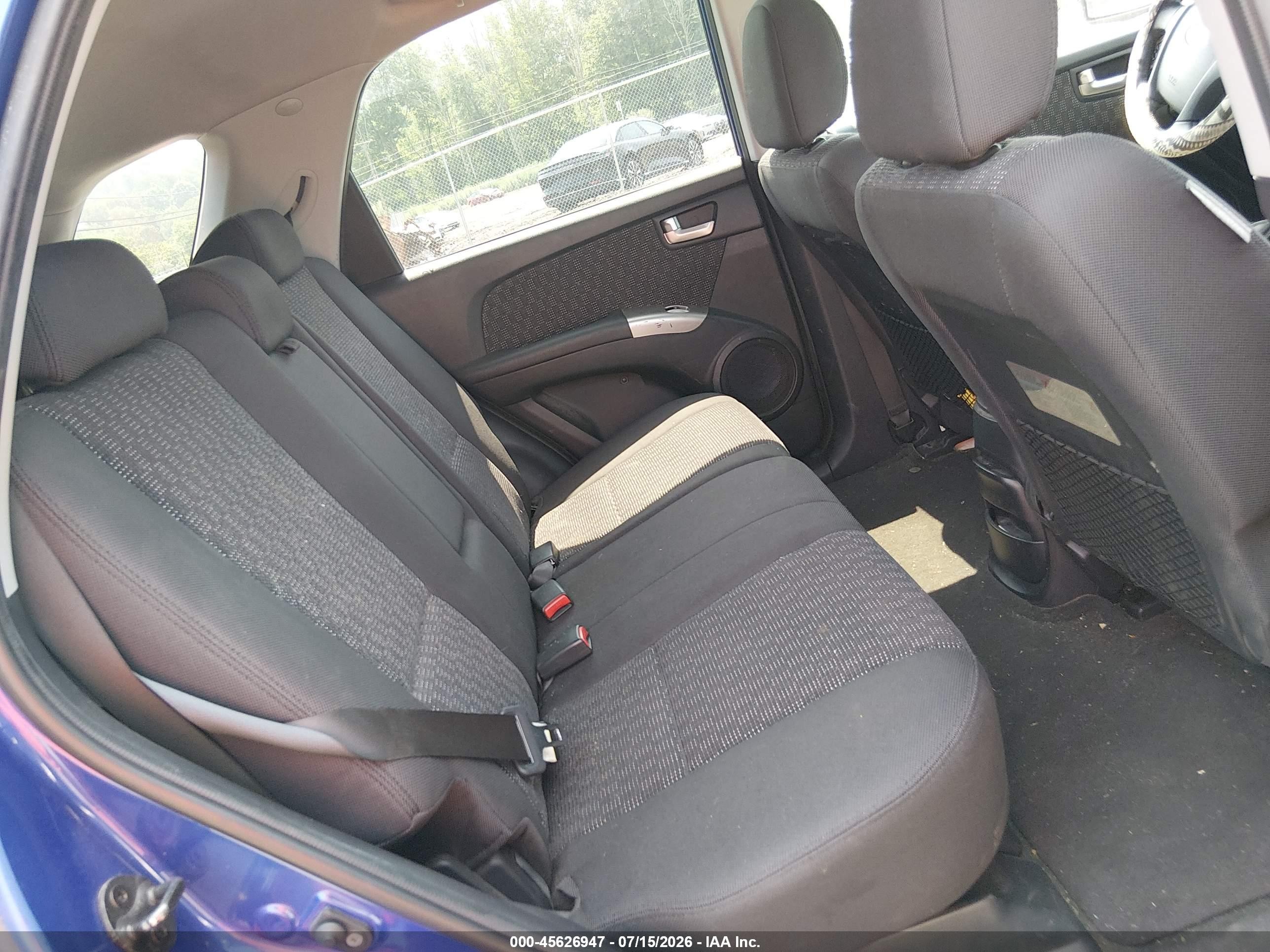 2007 Kia Sportage Lx V6 Blue vin: KNDJE723X77446325