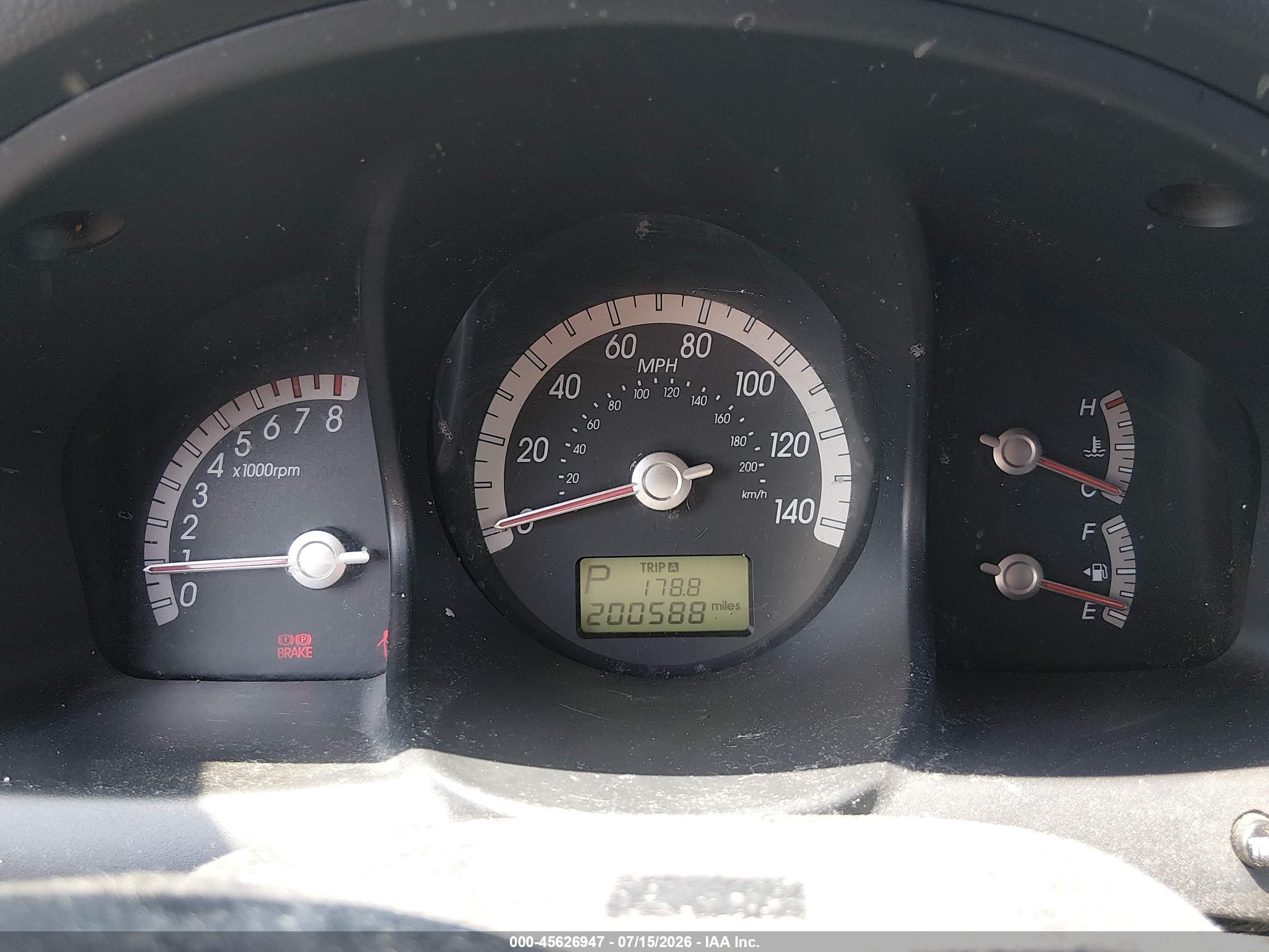 2007 Kia Sportage Lx V6 Blue vin: KNDJE723X77446325