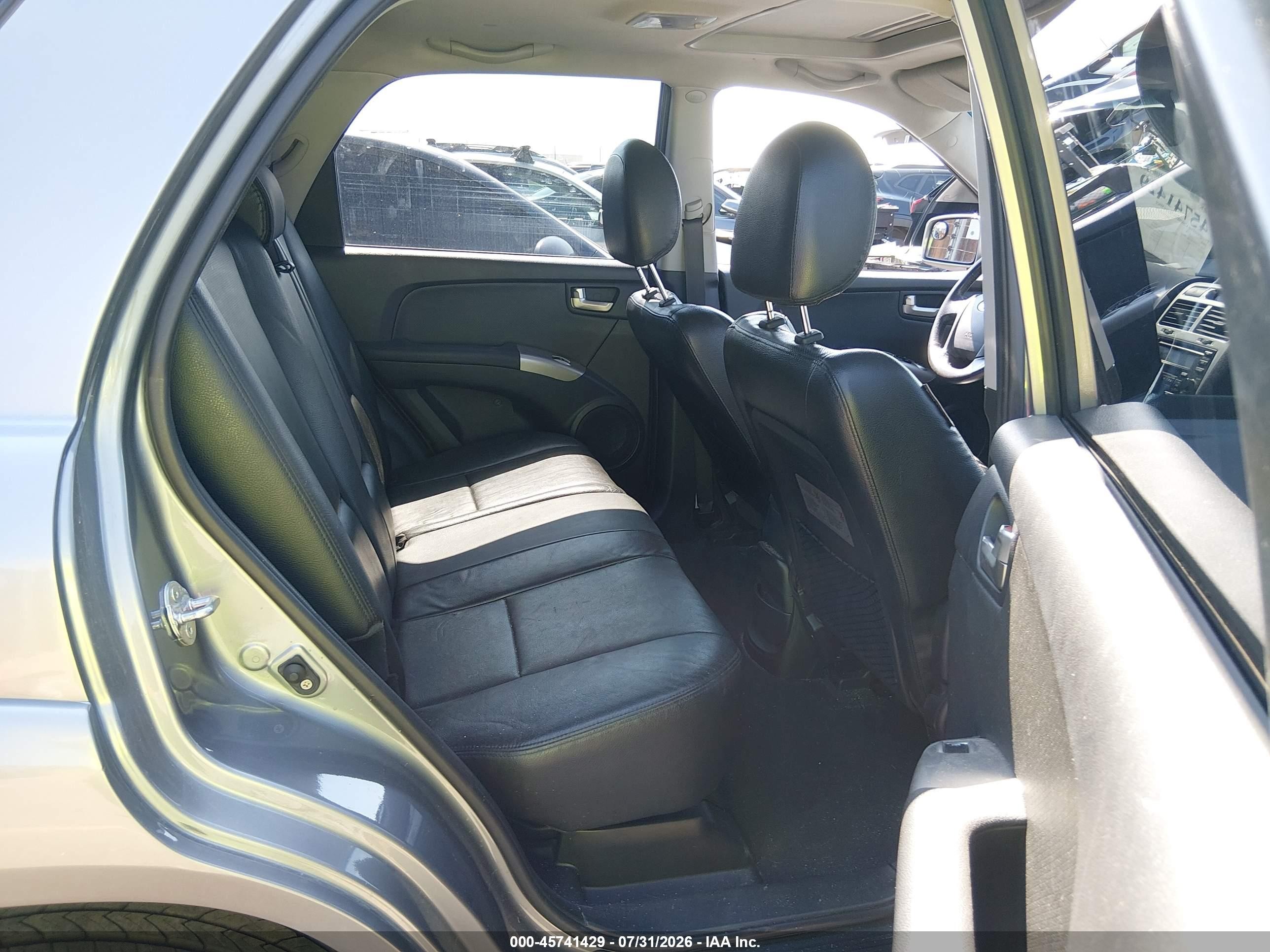 2008 Kia Sportage Ex V6 Gray vin: KNDJE723X87484123