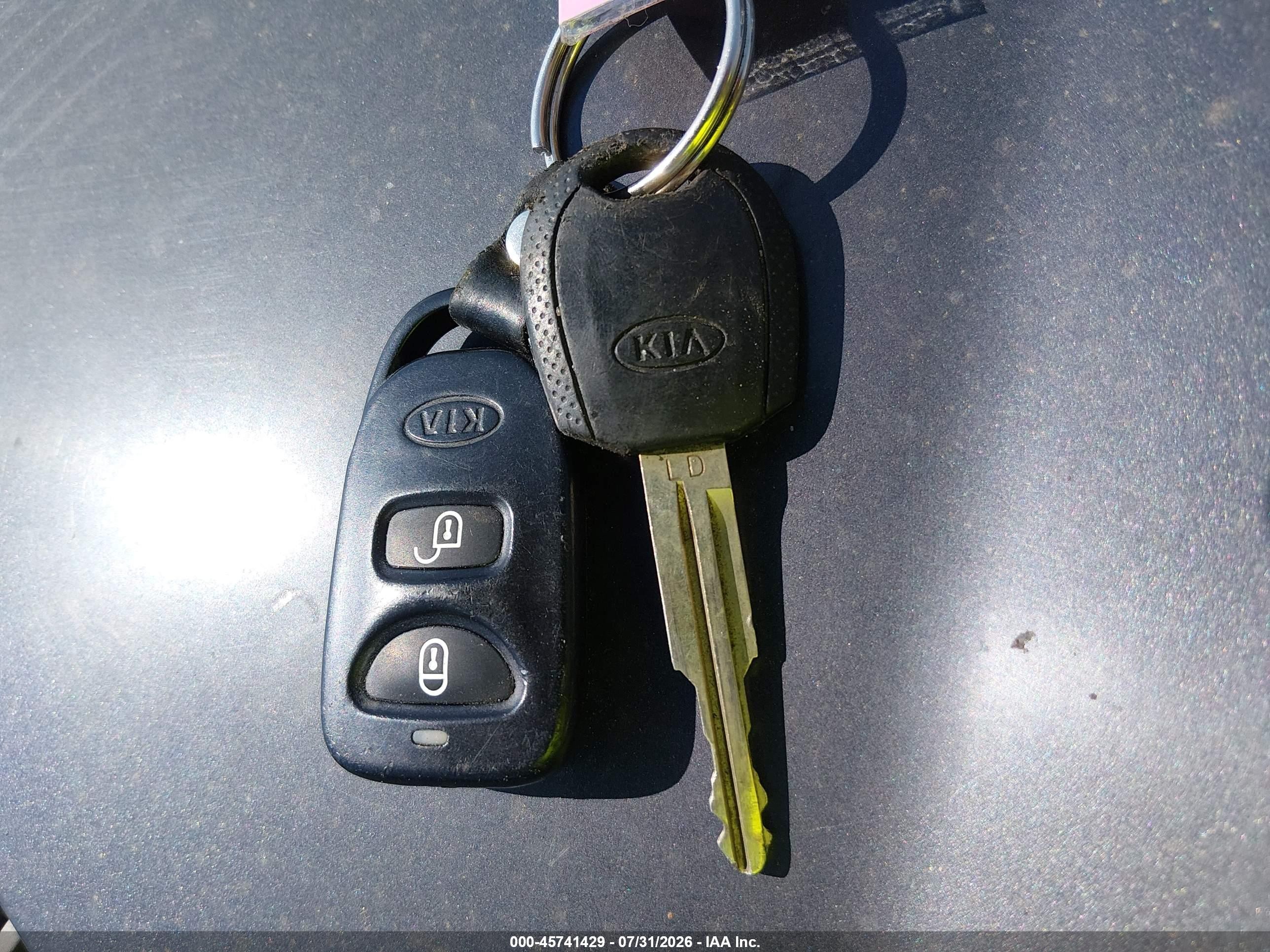 2008 Kia Sportage Ex V6 Gray vin: KNDJE723X87484123