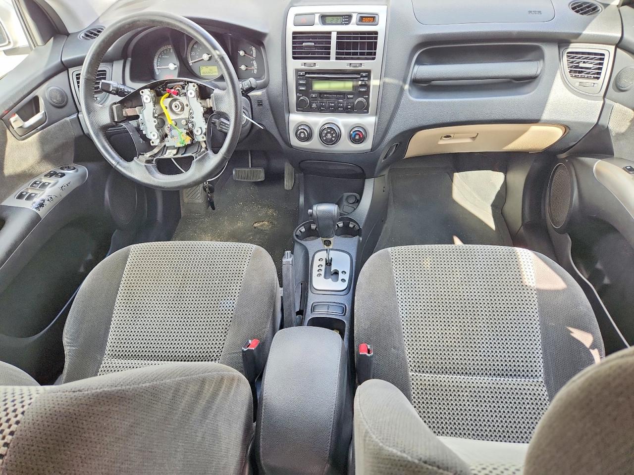 2008 Kia Sportage Lx Silver vin: KNDJE723X87529755