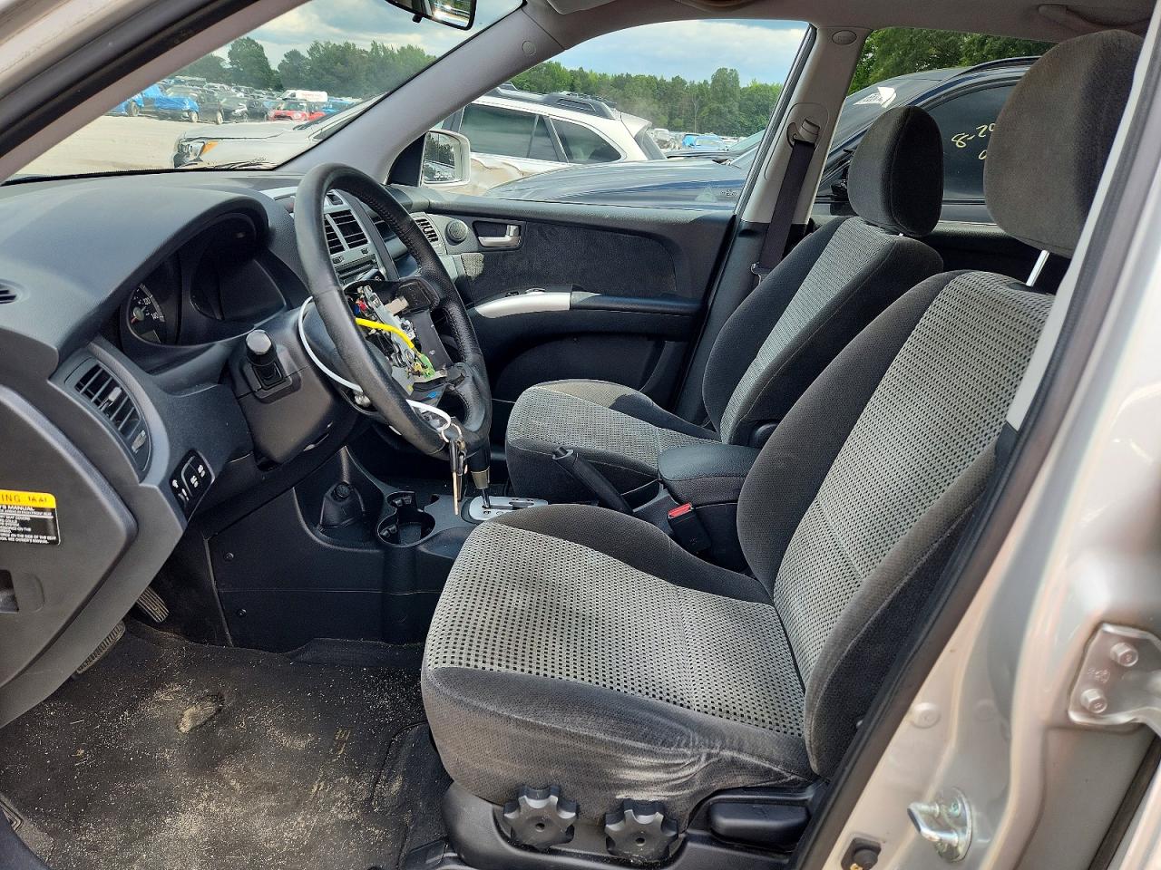 2008 Kia Sportage Lx Silver vin: KNDJE723X87529755