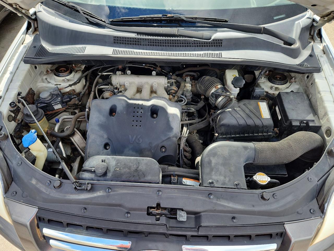 2008 Kia Sportage Lx Silver vin: KNDJE723X87529755