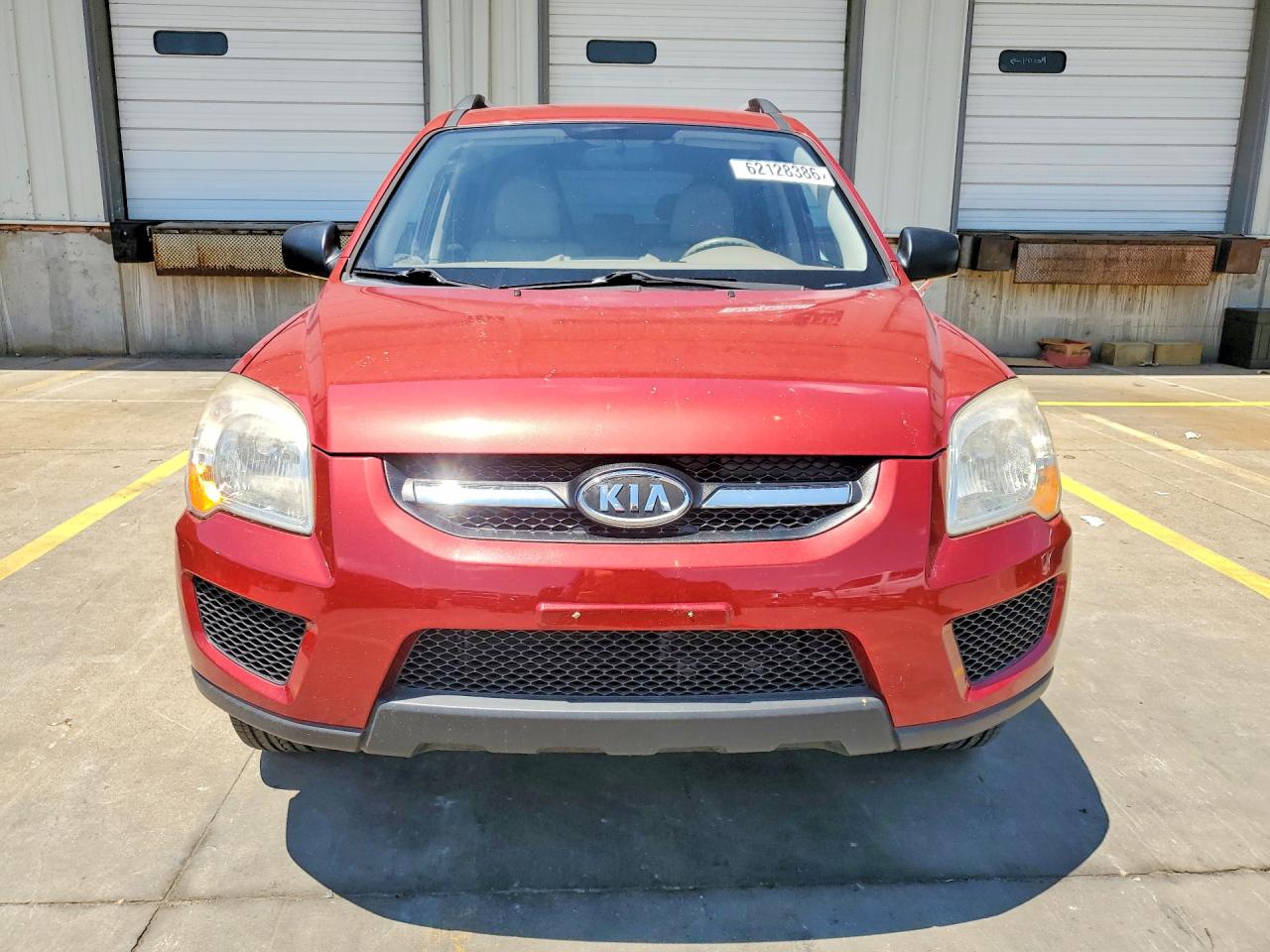 2009 Kia Sportage Lx Red vin: KNDJE723X97599970