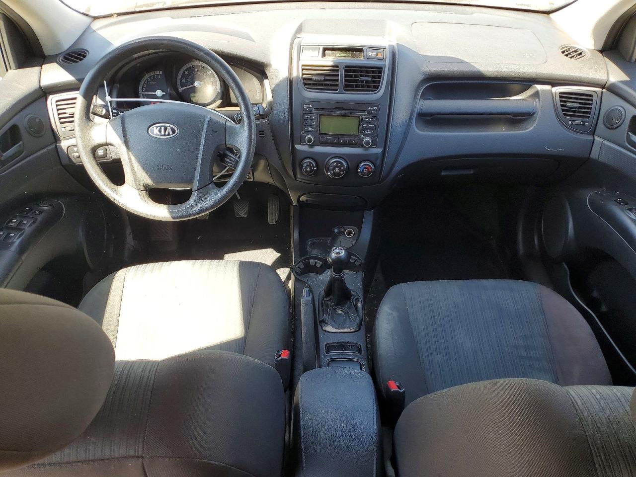 2009 Kia Sportage Lx Silver vin: KNDJE724X97574379