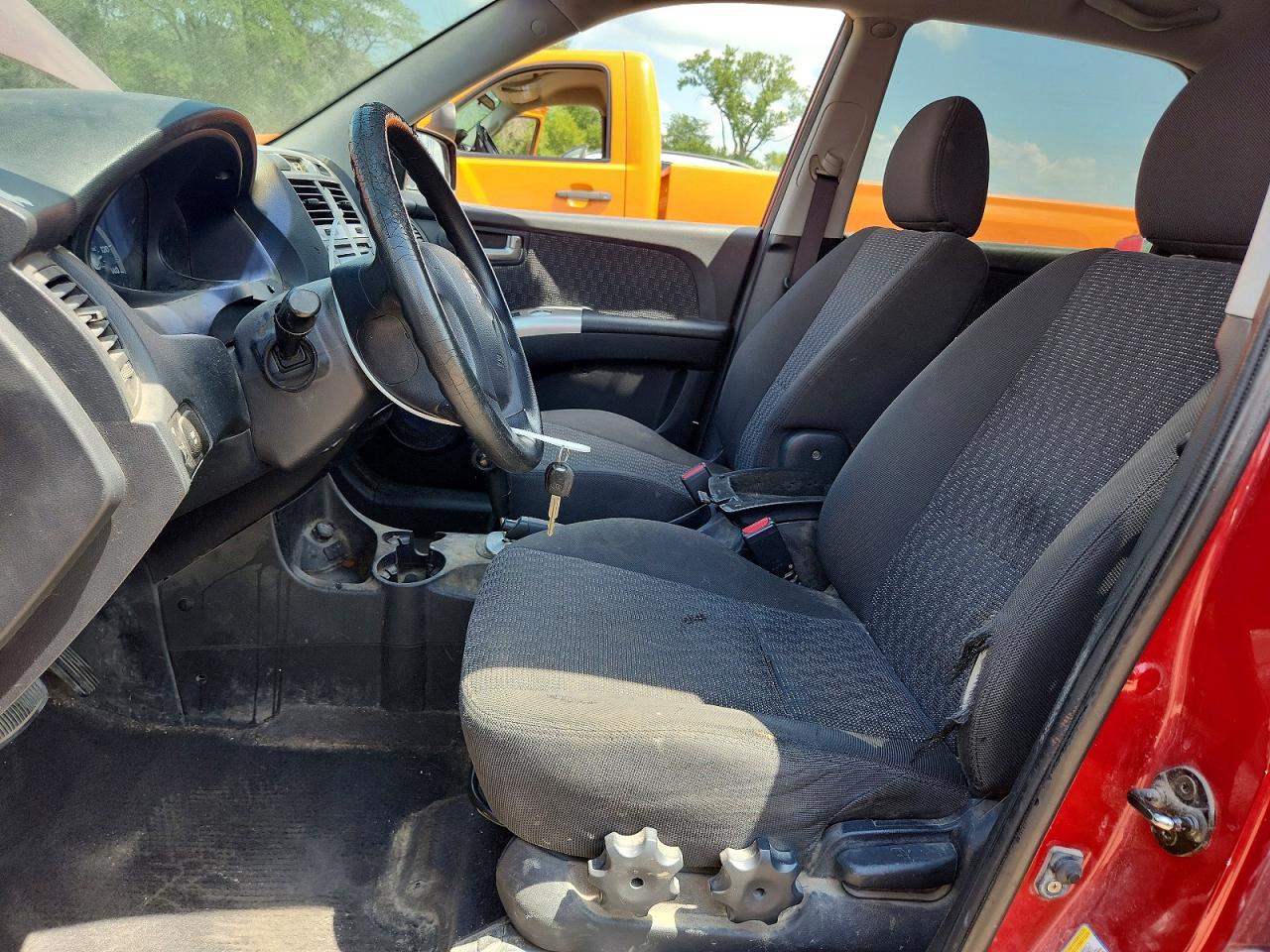2005 Kia Sportage Lx Burgundy vin: KNDJF723057100181