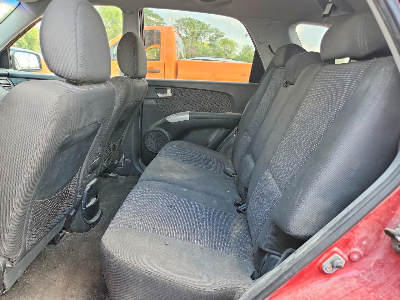 2005 Kia Sportage Lx Burgundy vin: KNDJF723057100181