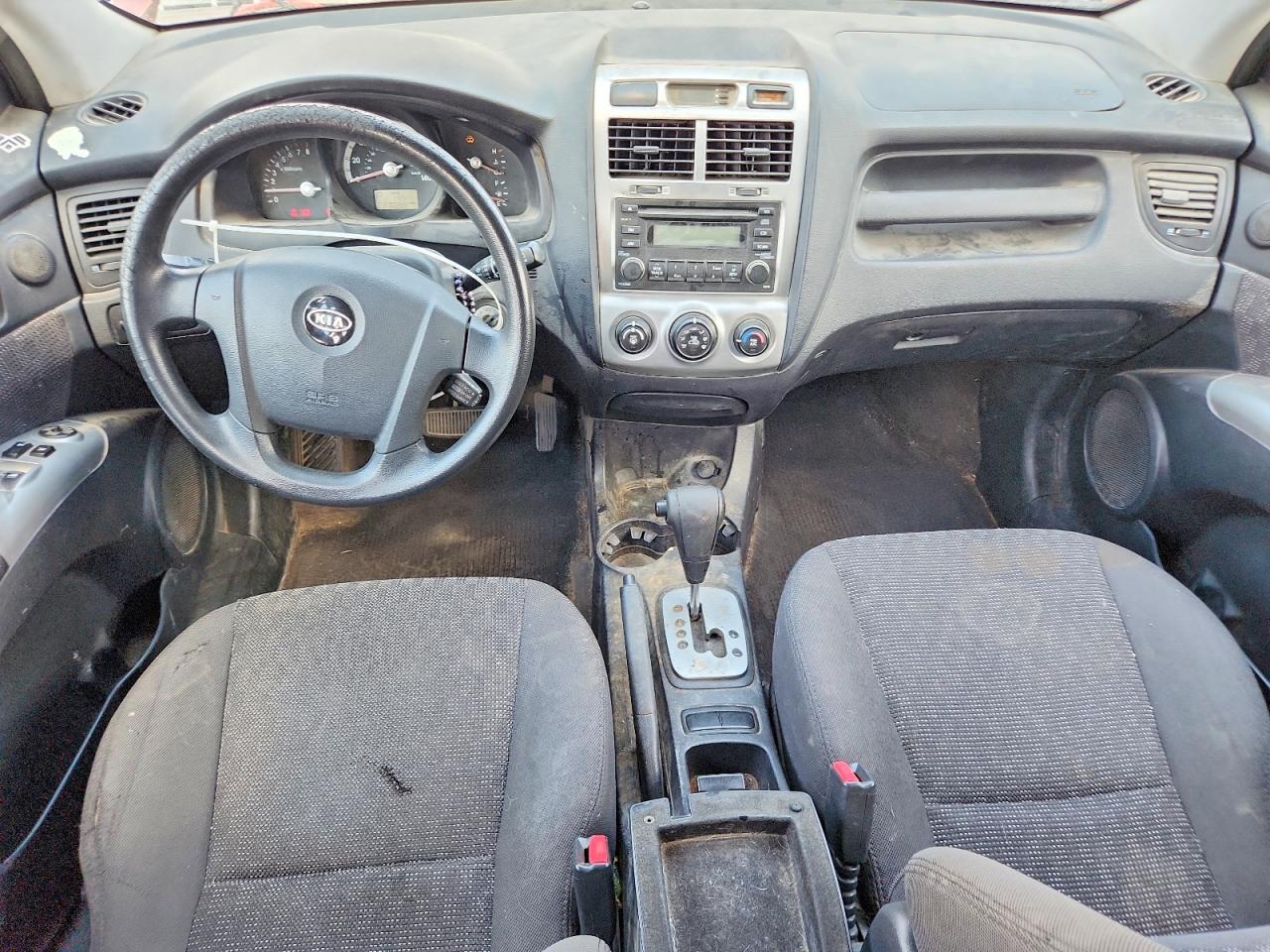 2005 Kia Sportage Lx Burgundy vin: KNDJF723057100181