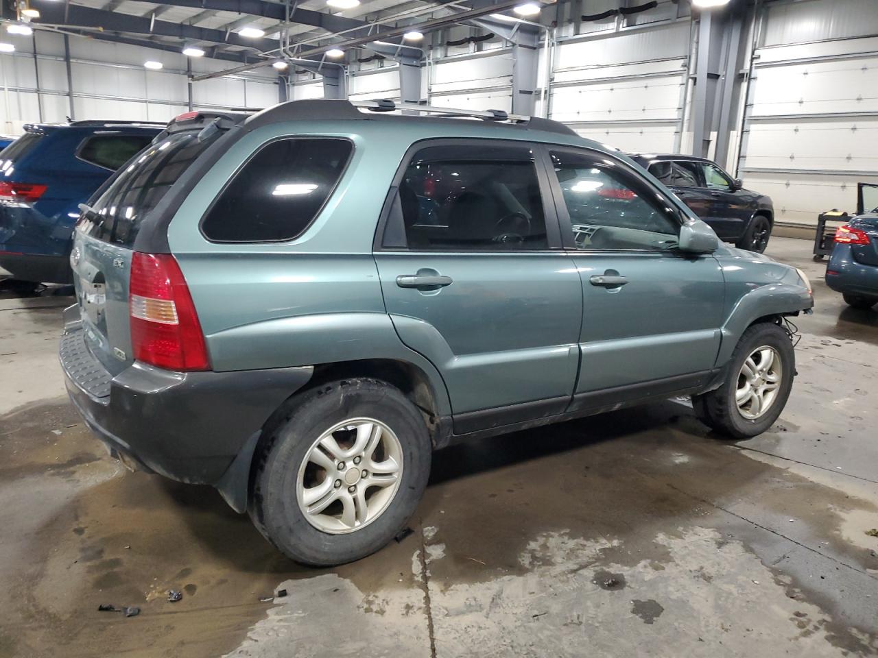2005 Kia New Sportage Green vin: KNDJF723057124738