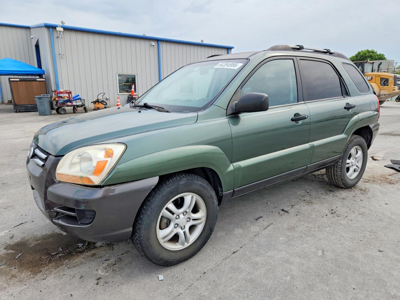 2005 Kia Sportage Lx Green vin: KNDJF723057125288