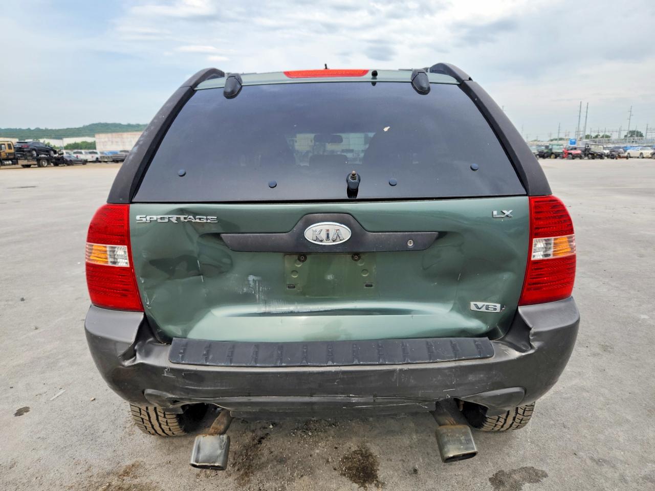 2005 Kia Sportage Lx Green vin: KNDJF723057125288