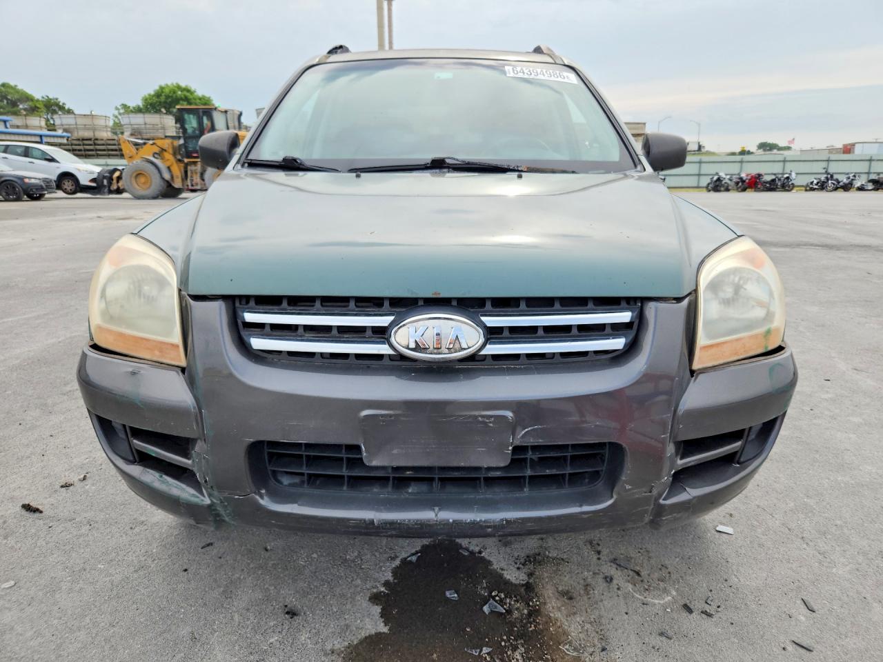 2005 Kia Sportage Lx Green vin: KNDJF723057125288
