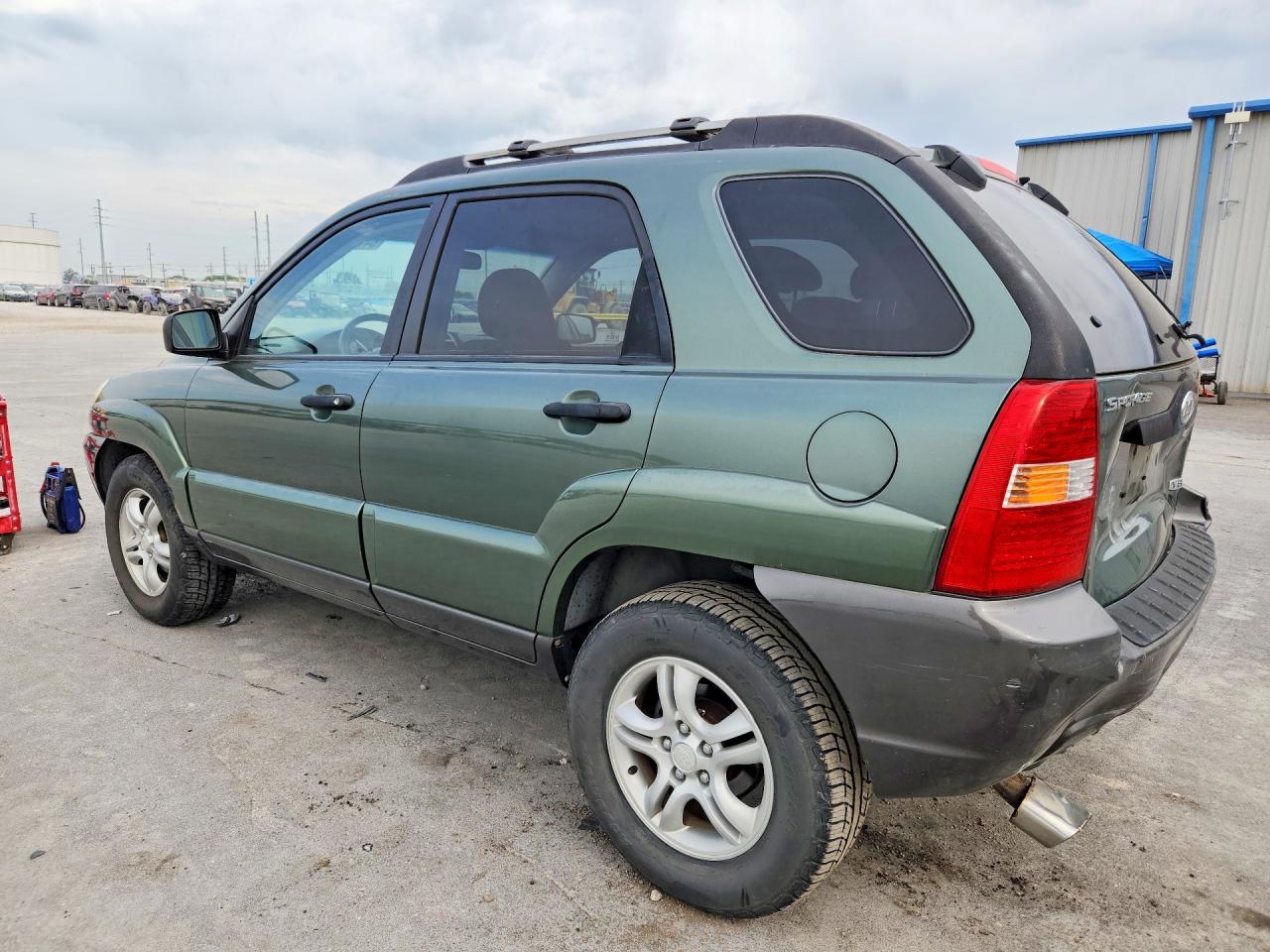2005 Kia Sportage Lx Green vin: KNDJF723057125288